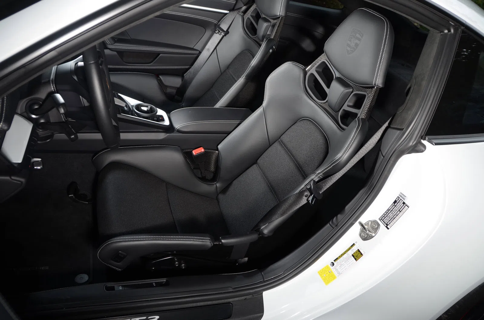 2022 Porsche 911 GT3 Touring interior, seats