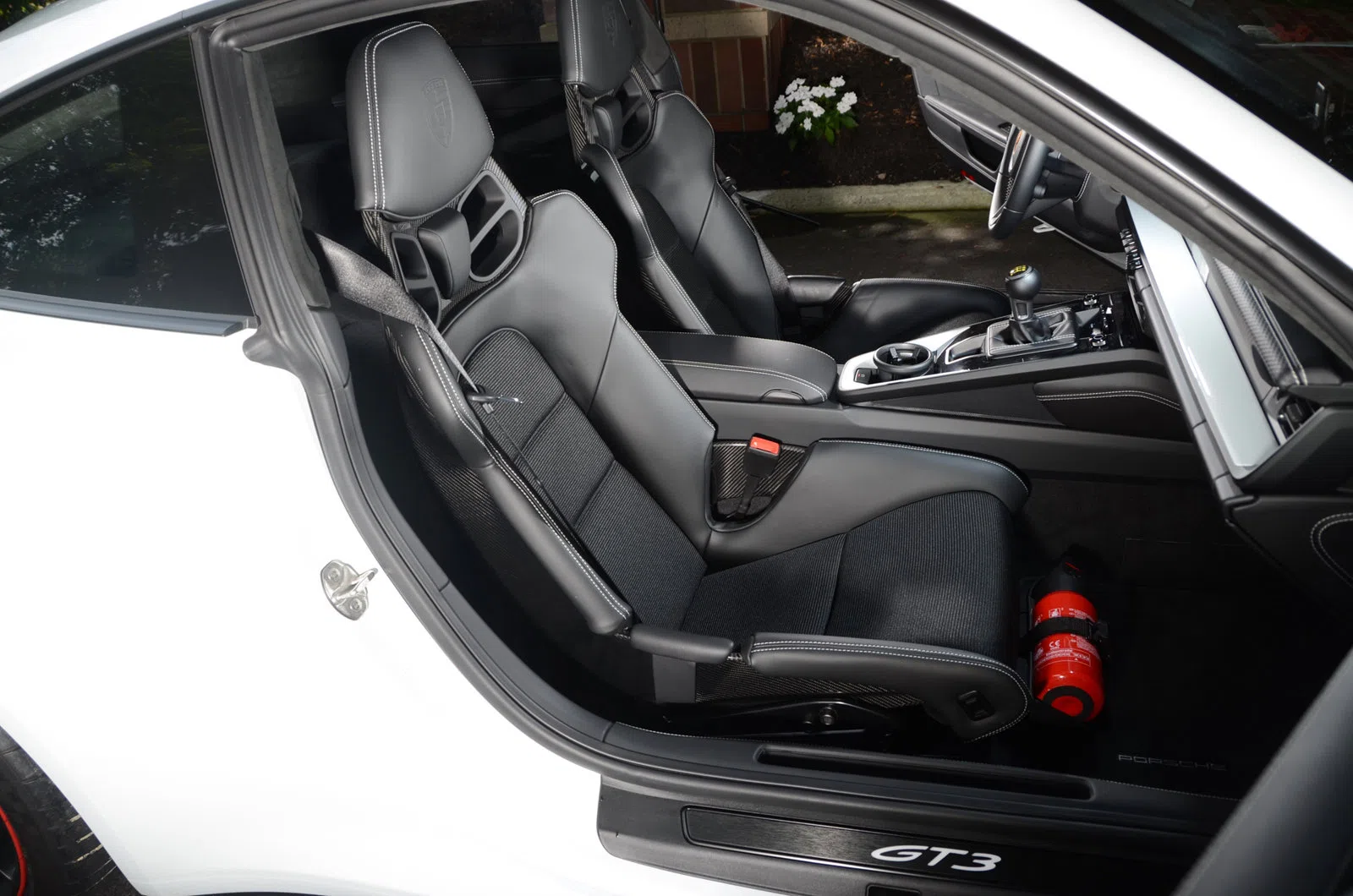 2022 Porsche 911 GT3 Touring interior, seats