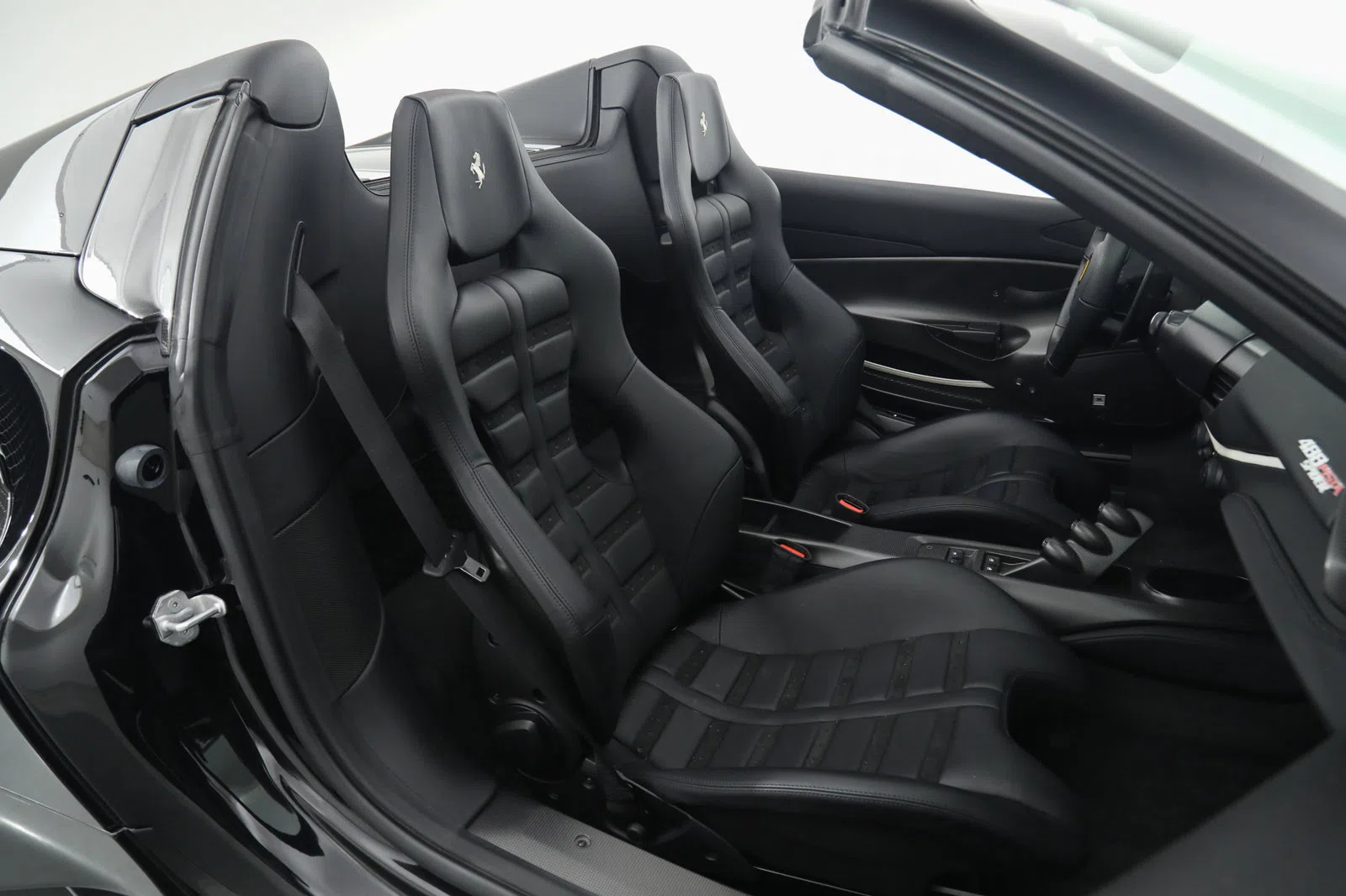 2020 Ferrari 488 Pista Spider interior, seats