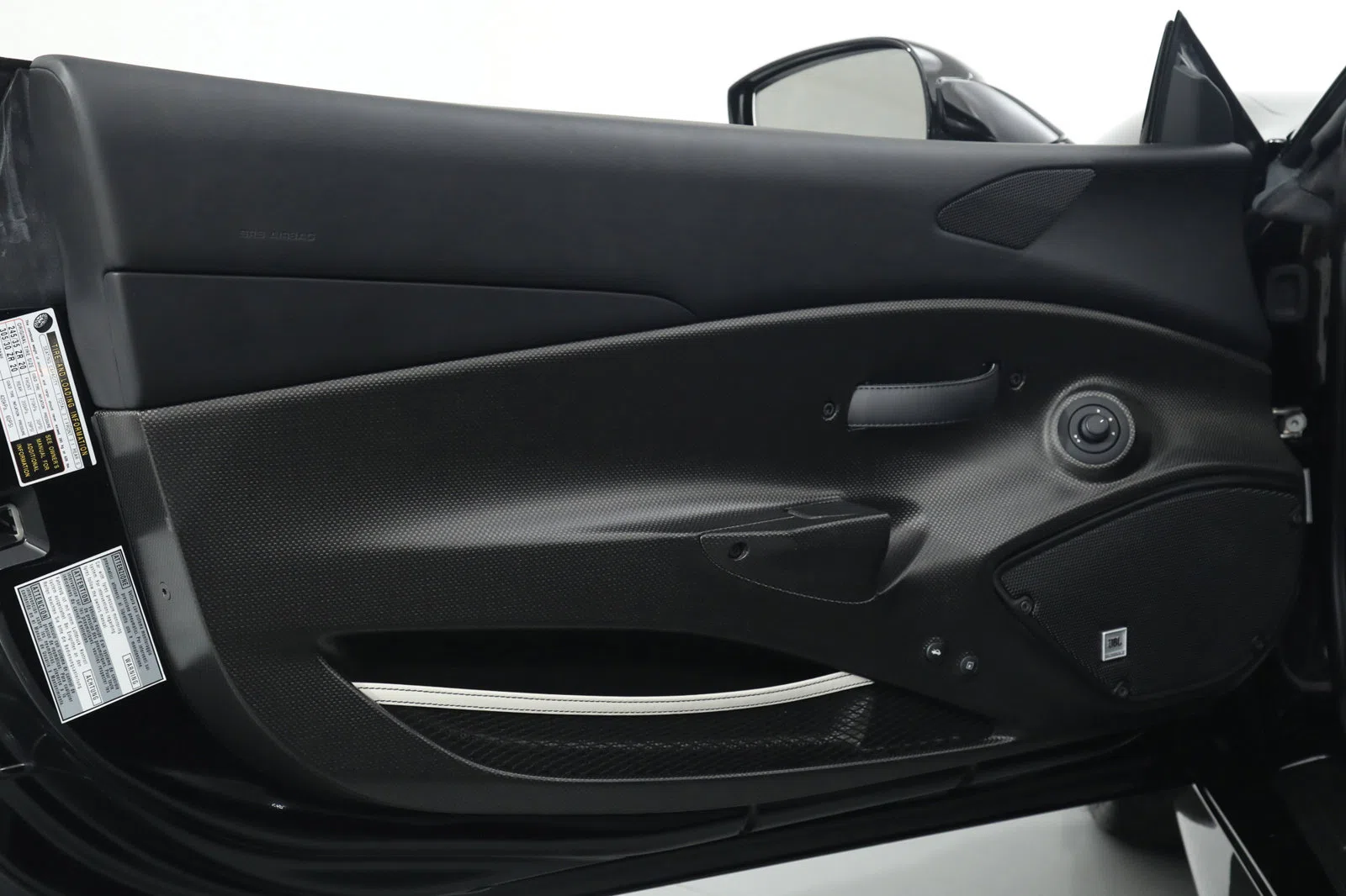 2020 Ferrari 488 Pista Spider interior, door panel