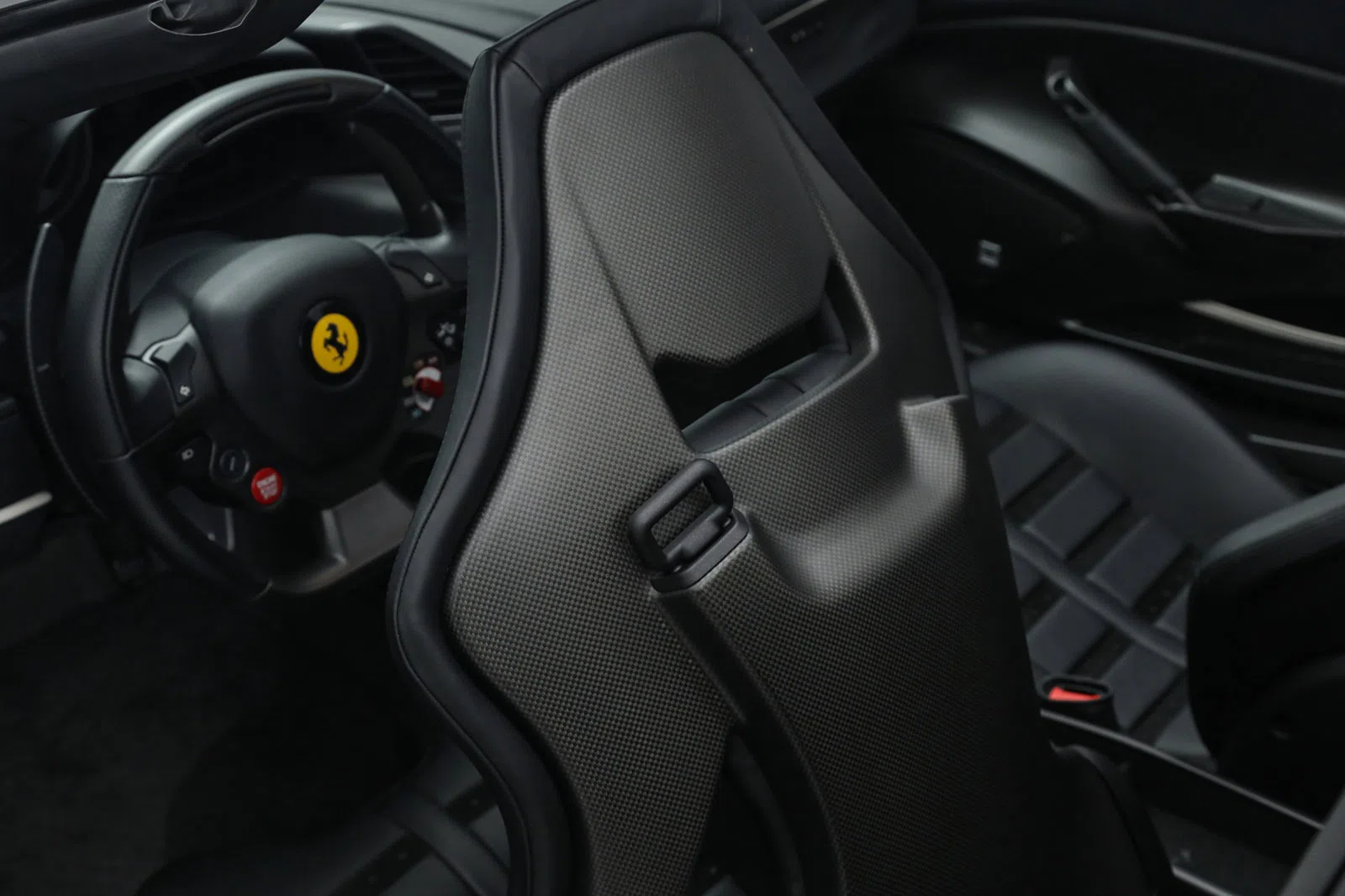 2020 Ferrari 488 Pista Spider interior