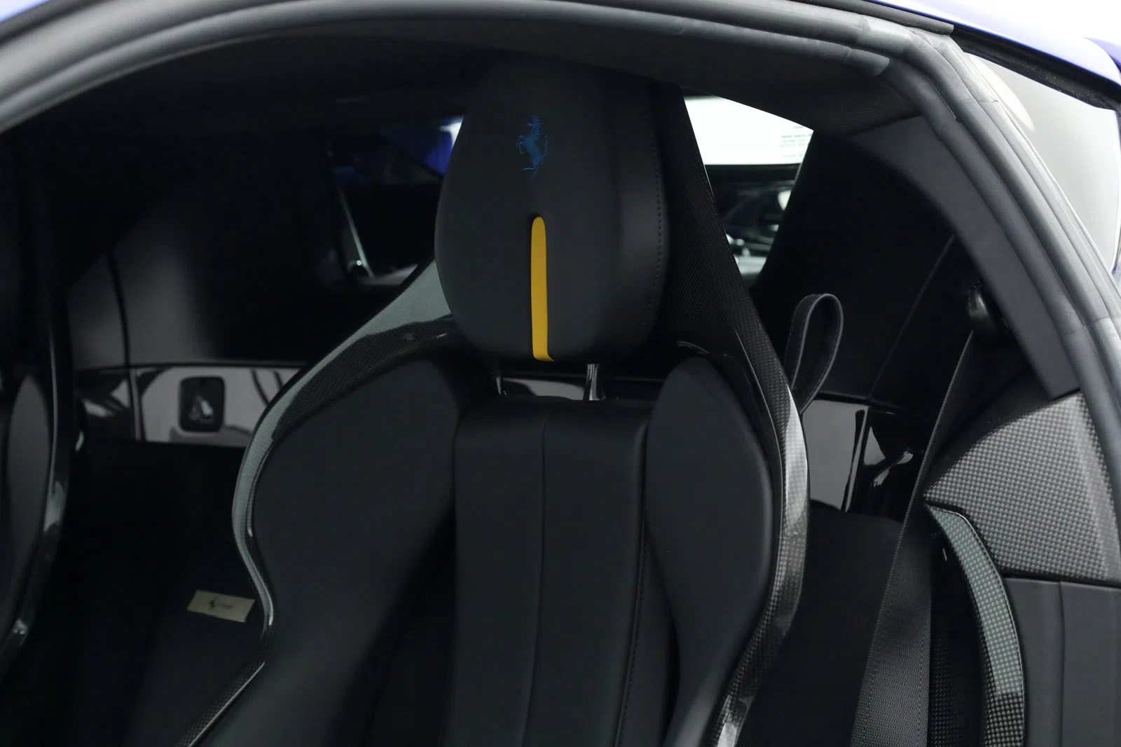 2021 Ferrari SF90 Stradale Assetto Fiorano interior, seats, Black