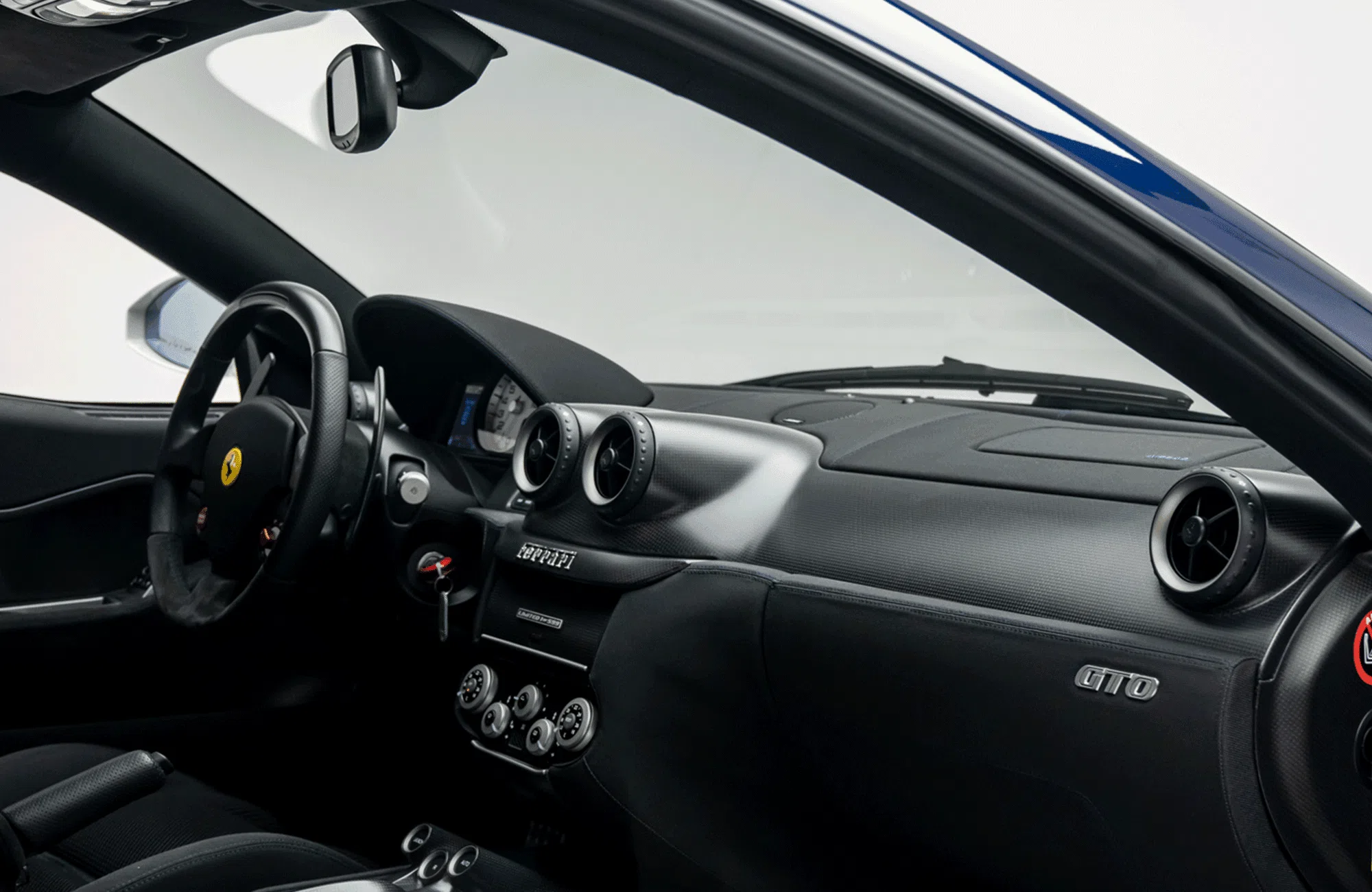 2011 Ferrari 599 GTO interior