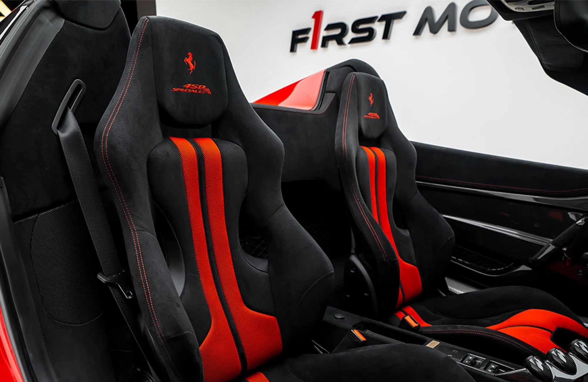 2014 Ferrari 458 Speciale A interior, seats