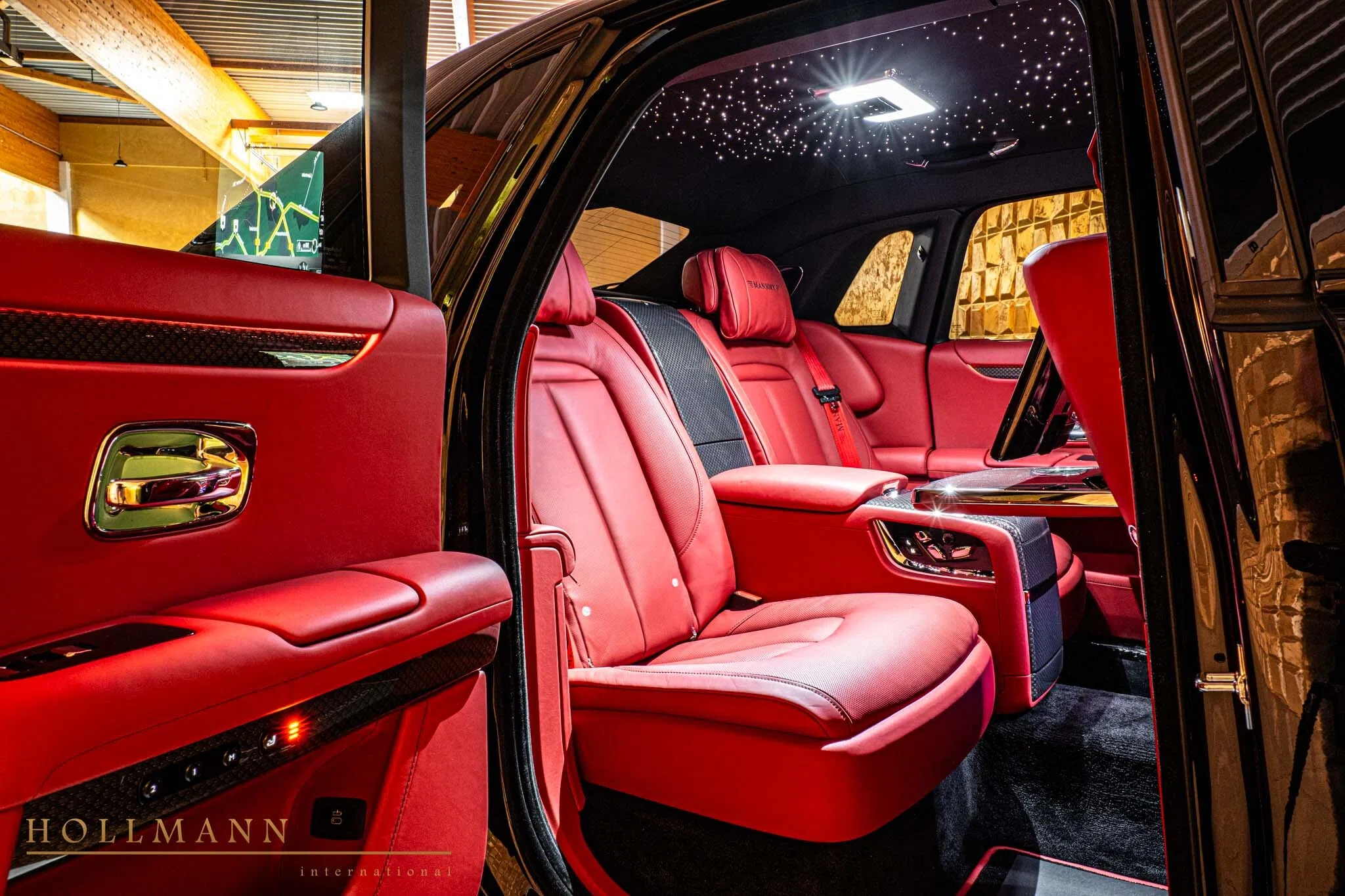 2023 Mansory Ghost II Black Badge interior, seats