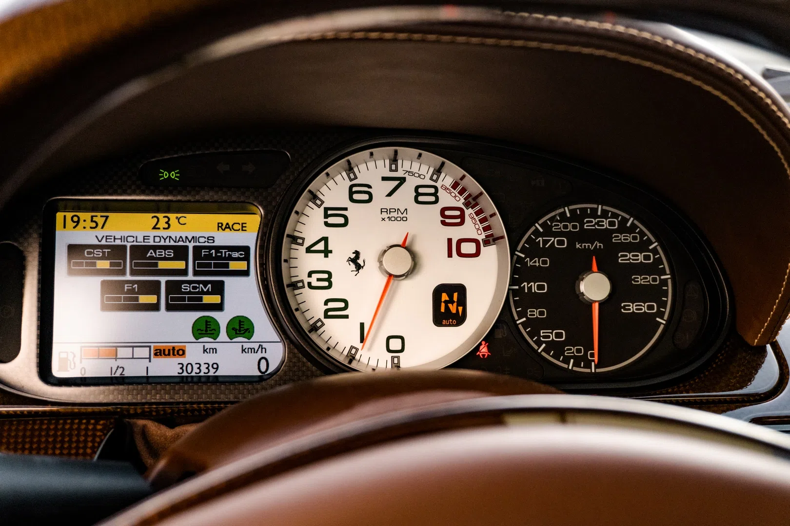 2011 Ferrari 599 GTO interior