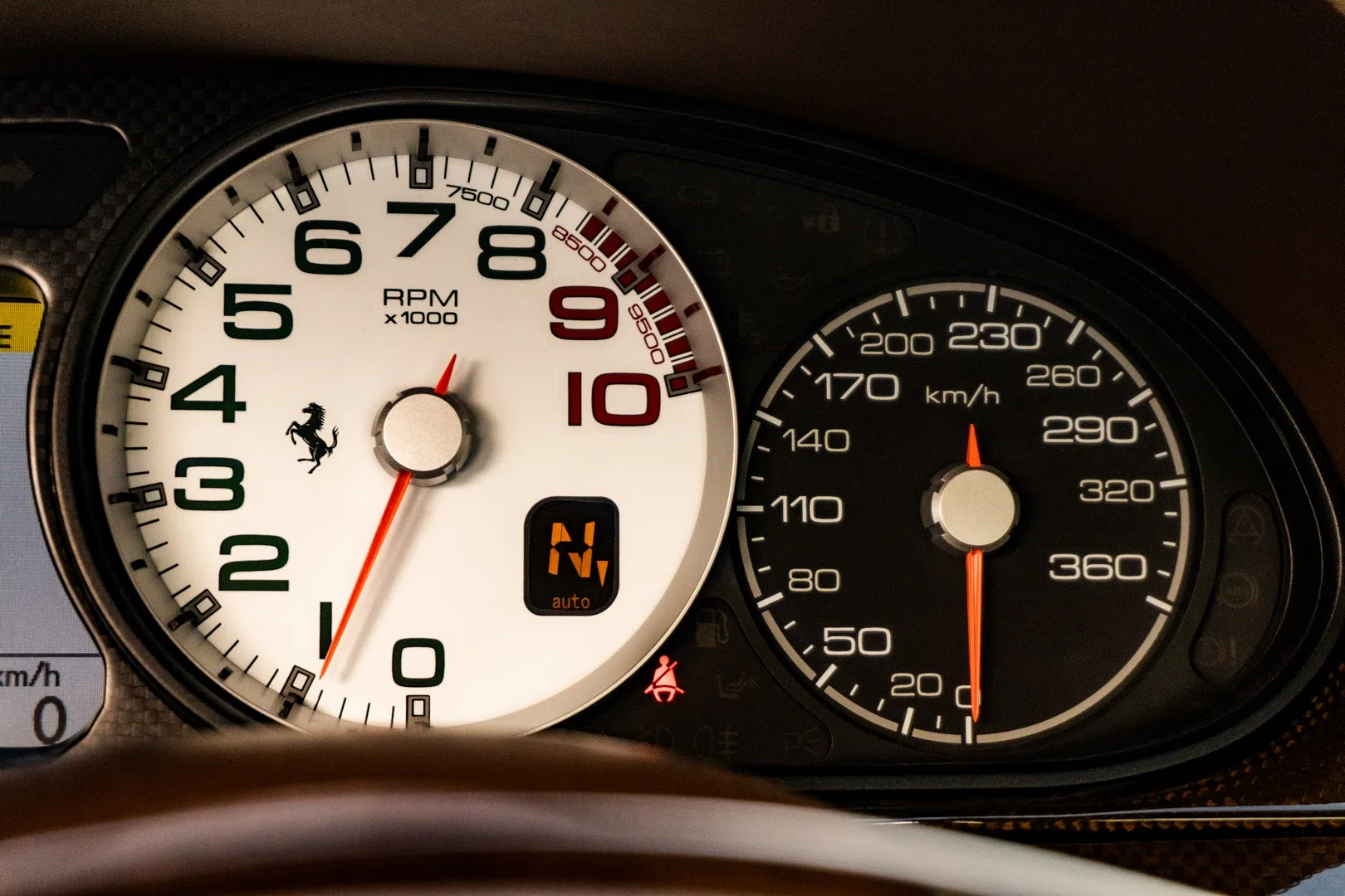 2011 Ferrari 599 GTO interior