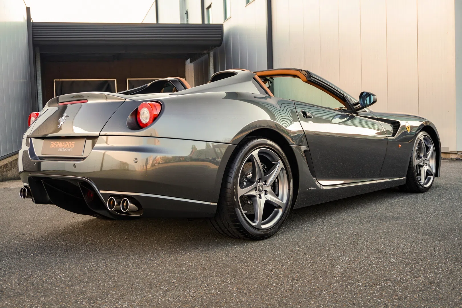 2011 Ferrari SA Aperta for sale, exterior, Grigio Silverstone