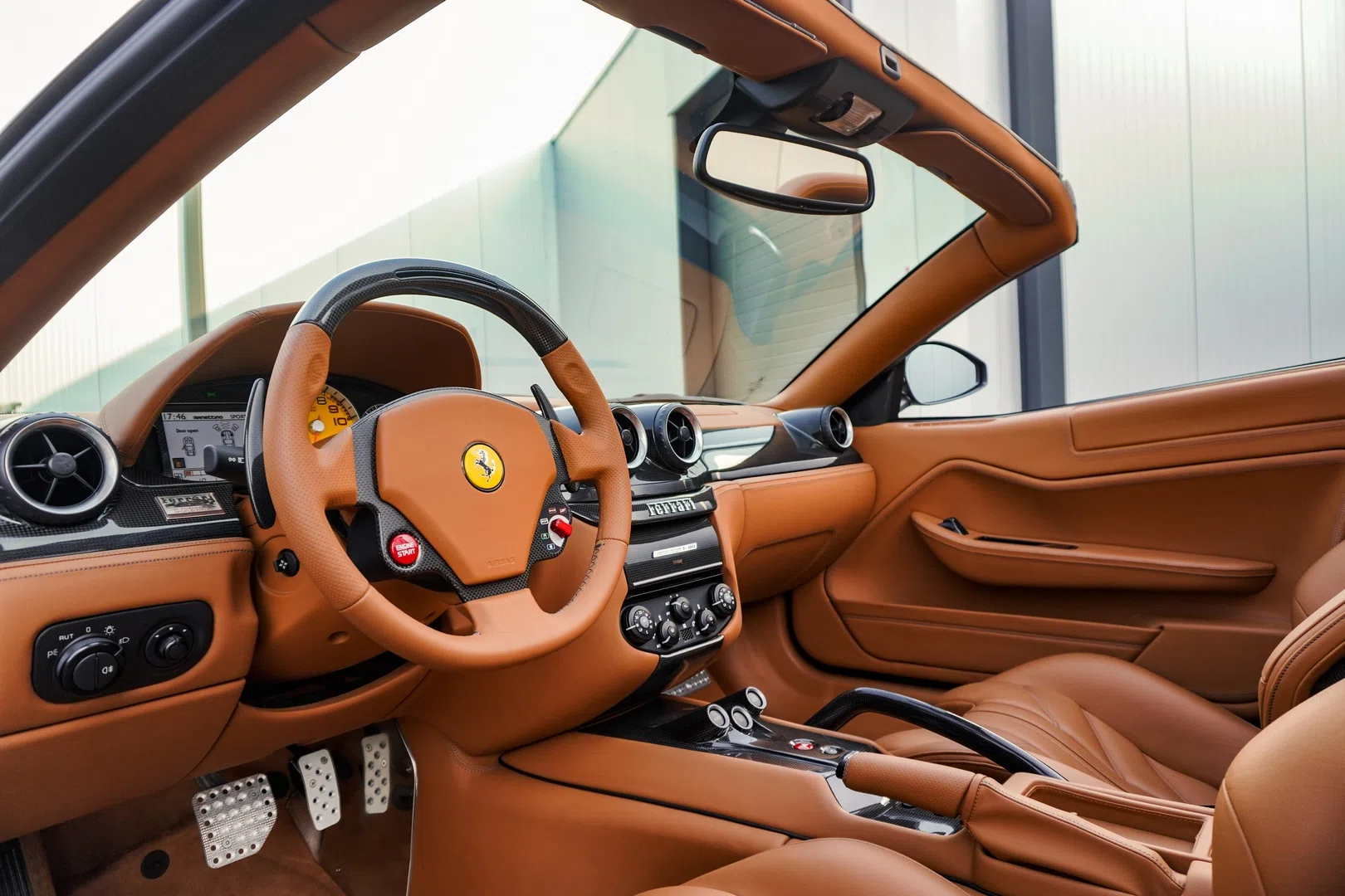 2011 Ferrari SA Aperta interior