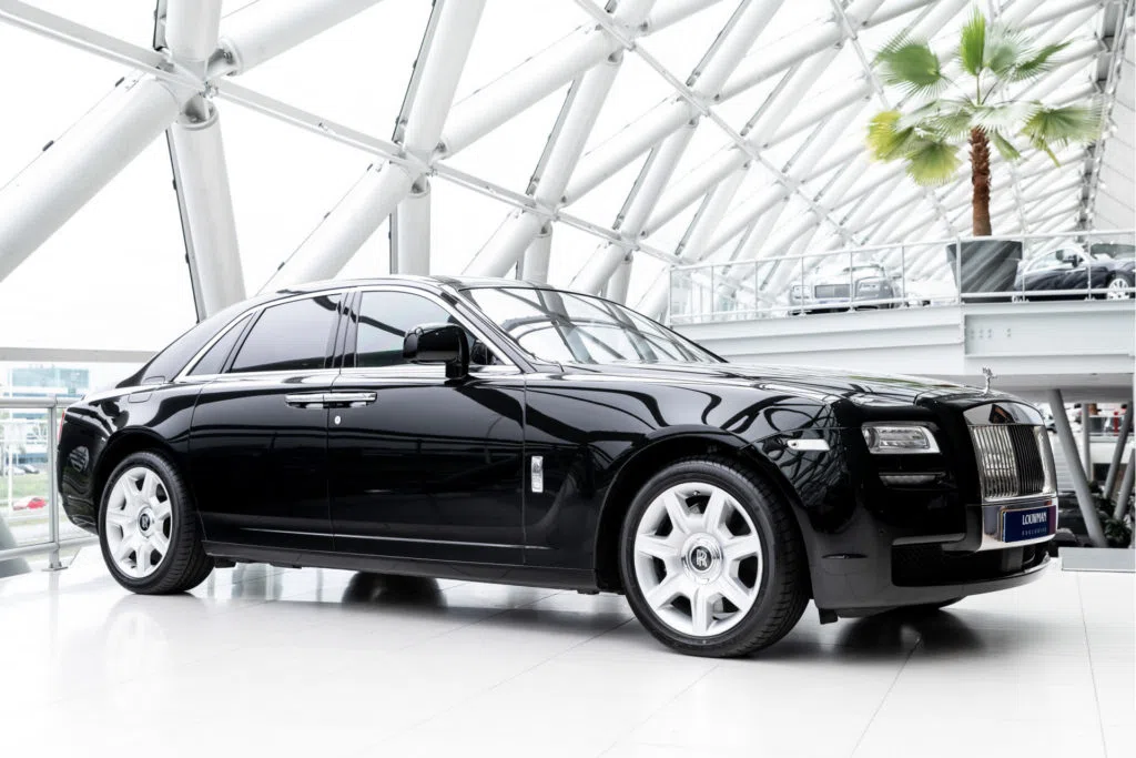 2010 Rolls-Royce Ghost for sale, exterior, Black