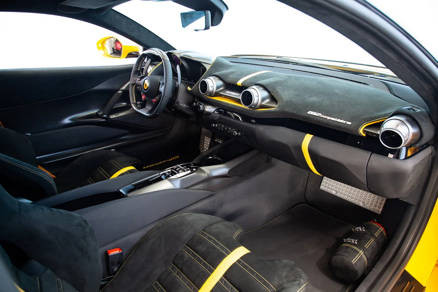 2023 Ferrari 812 Competizione interior
