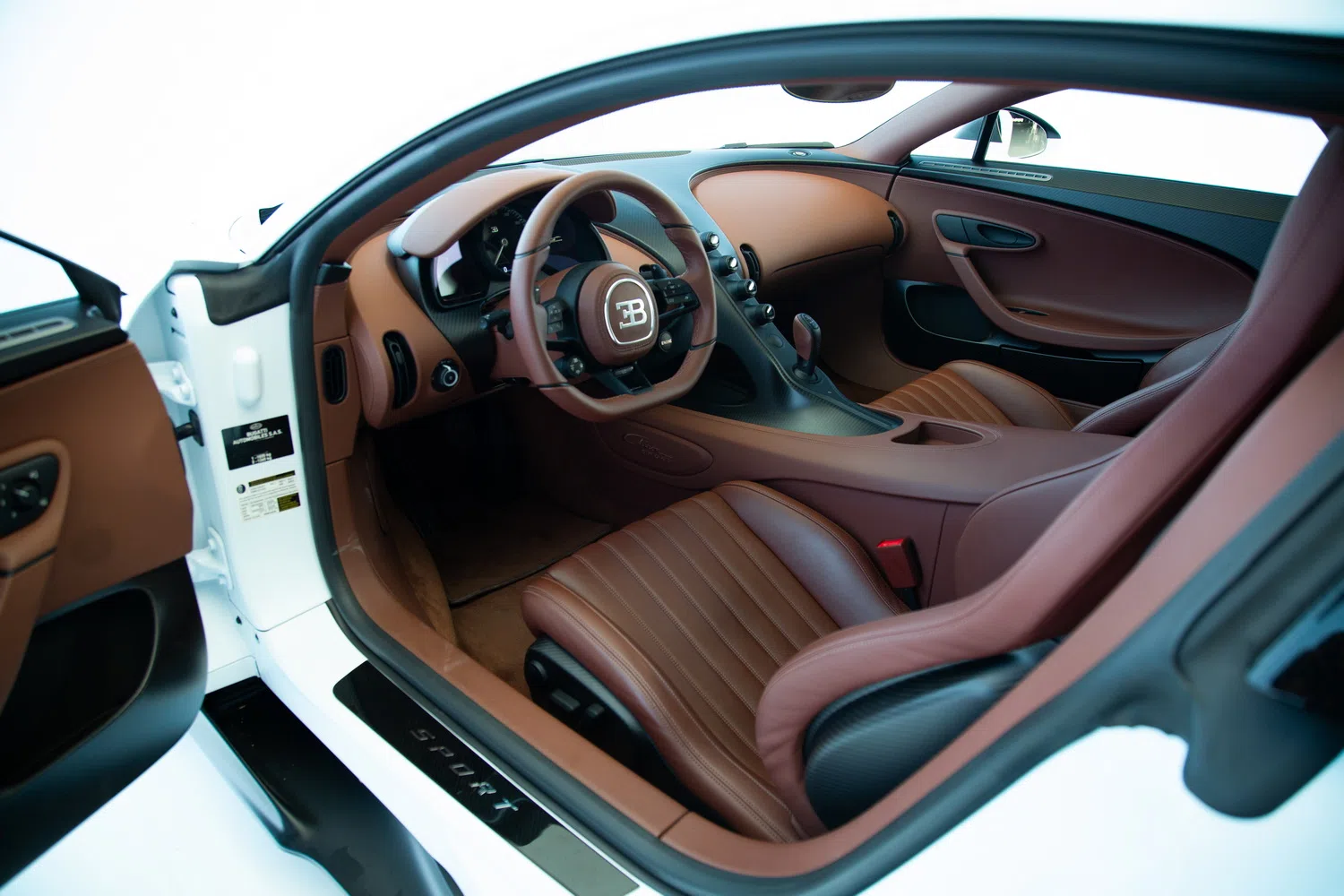2021 Bugatti Chiron Sport interior
