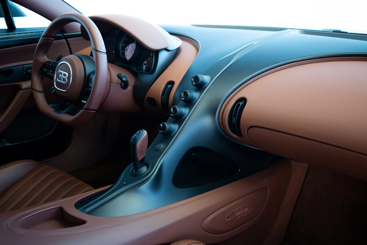 2021 Bugatti Chiron Sport interior