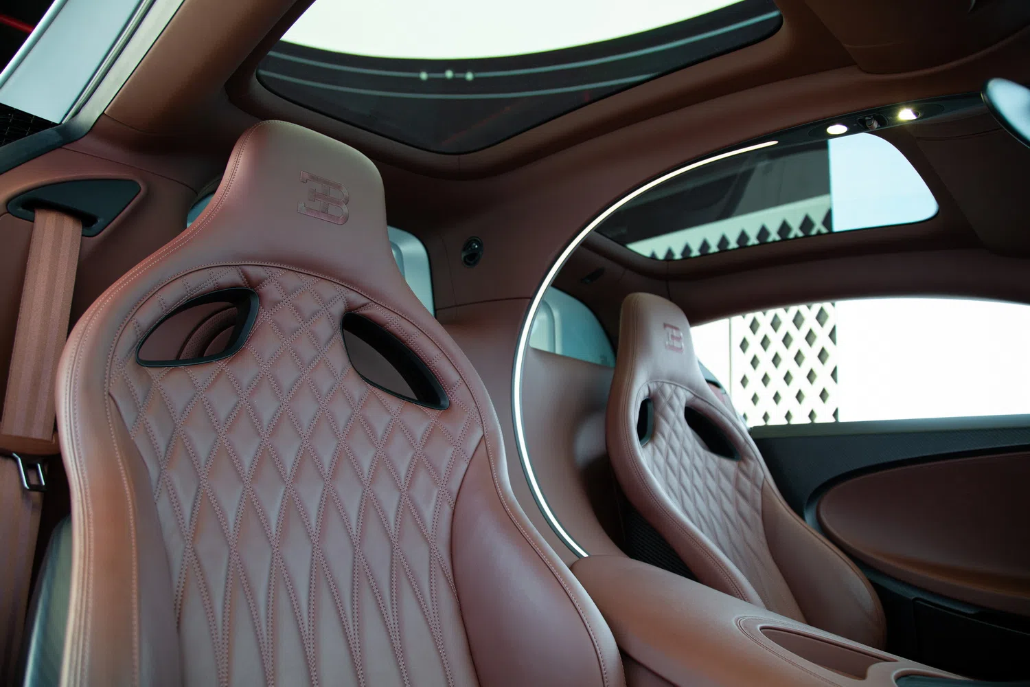 2021 Bugatti Chiron Sport interior