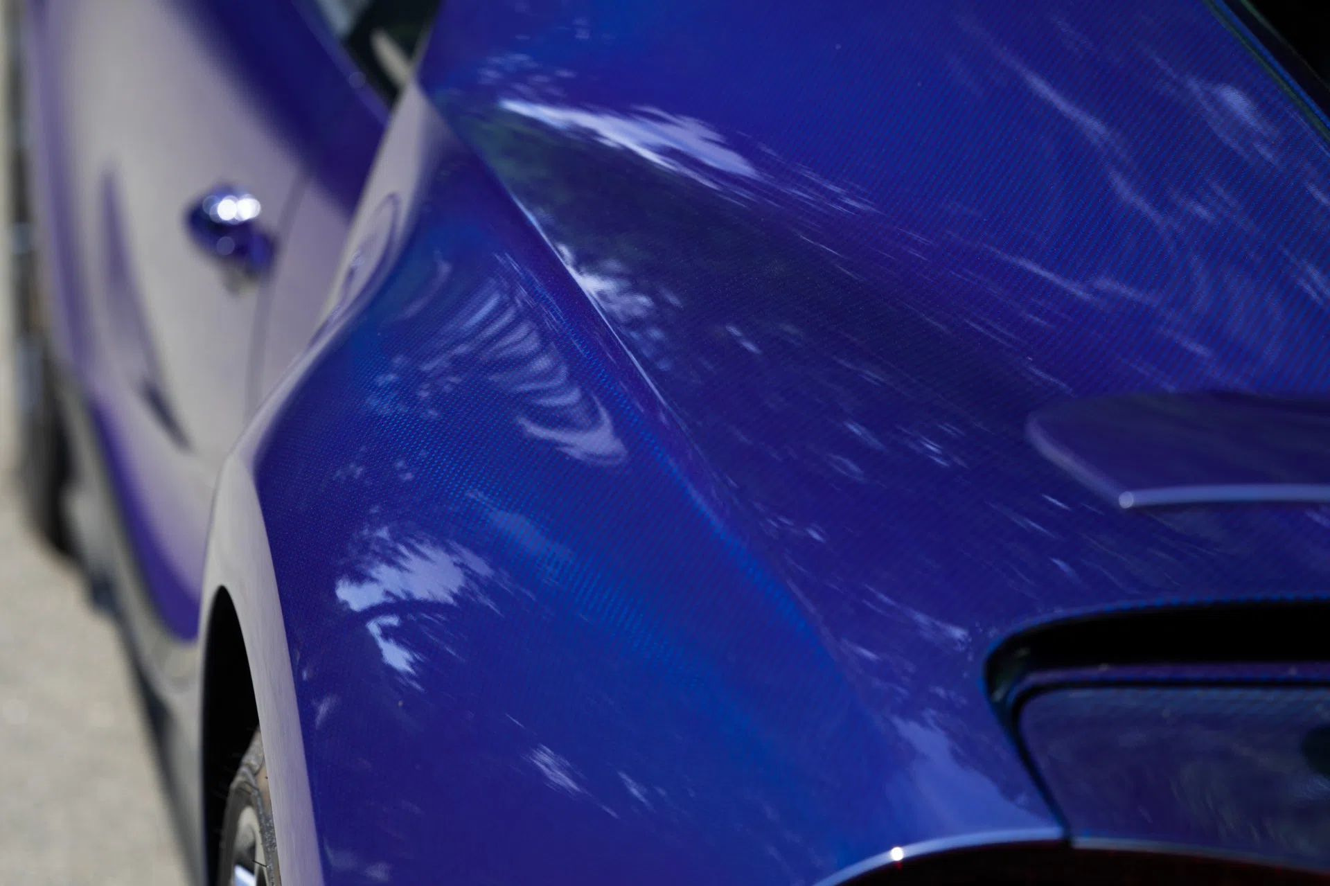 2018 Bugatti Chiron, detail