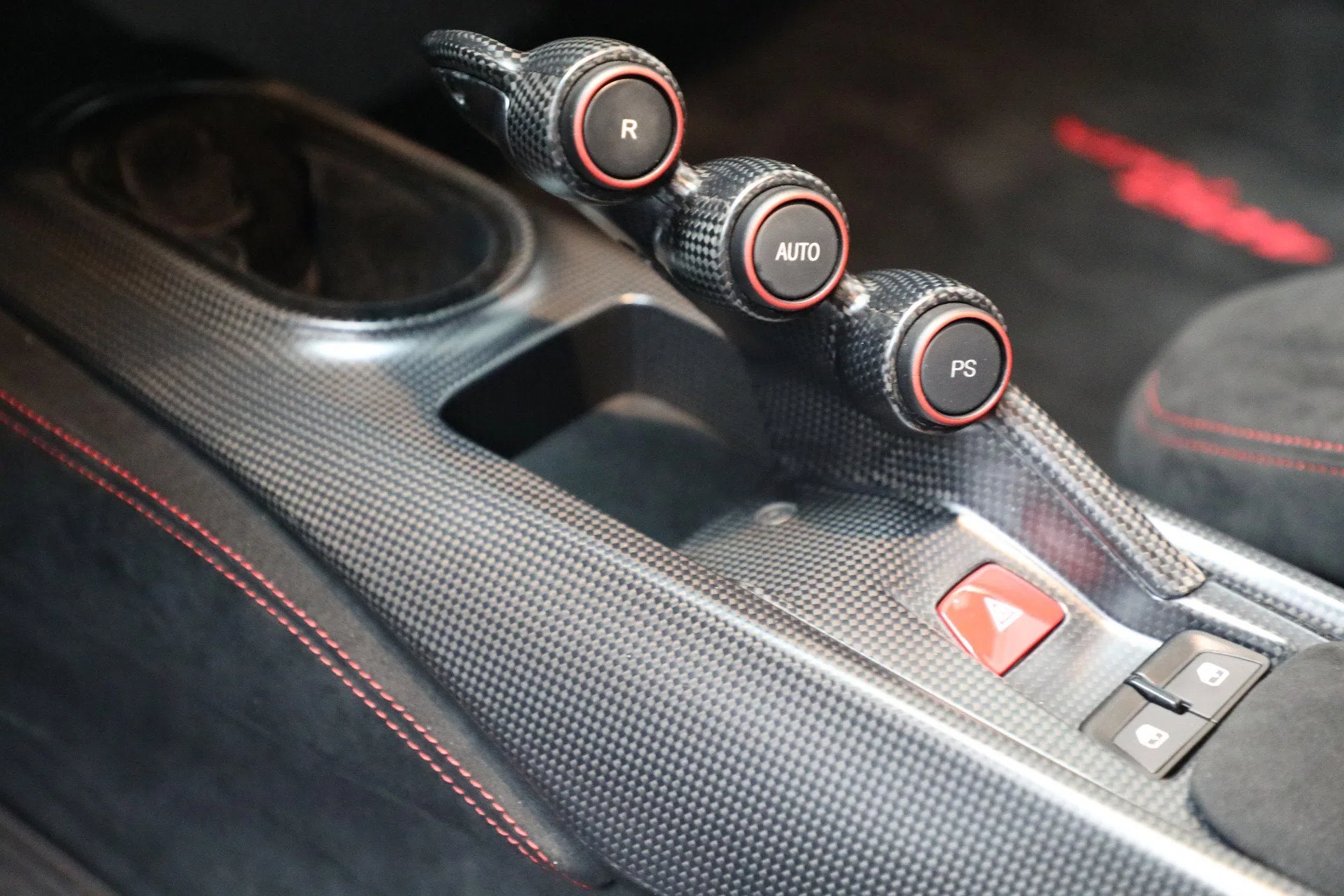 2019 Ferrari 488 Pista interior, center console