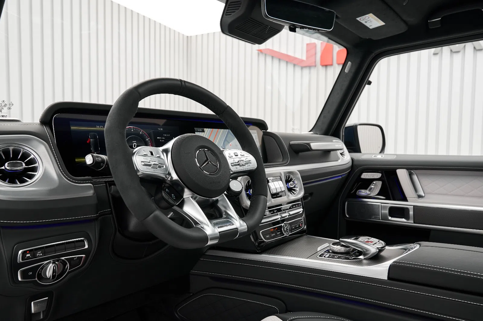 2023 Mercedes-Benz G 63 4x4² interior, dashboard