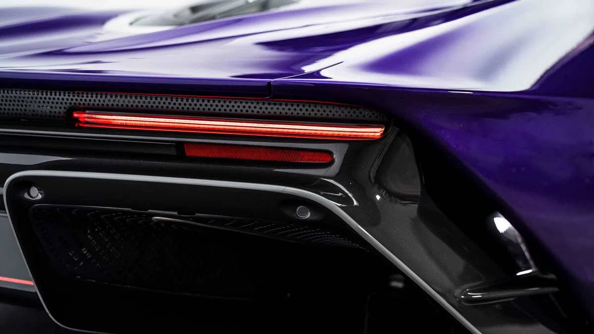 2020 McLaren Speedtail for sale, exterior, Mauvine Blue