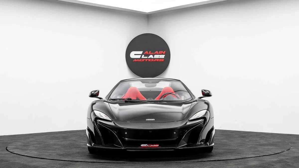 2017 McLaren 675LT Spider for sale, exterior, Exposed Carbon Fiber