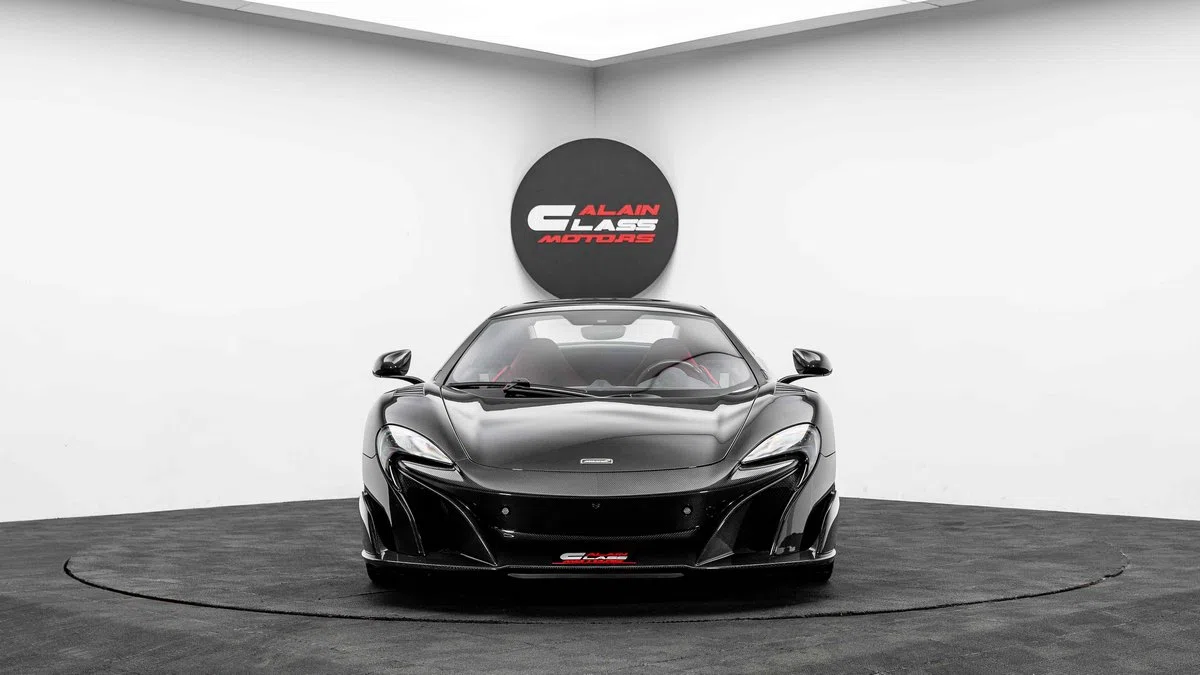 2017 McLaren 675LT Spider for sale, exterior, Exposed Carbon Fiber