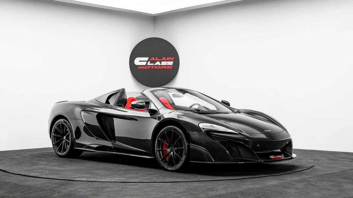 2017 McLaren 675LT Spider for sale, exterior, Exposed Carbon Fiber