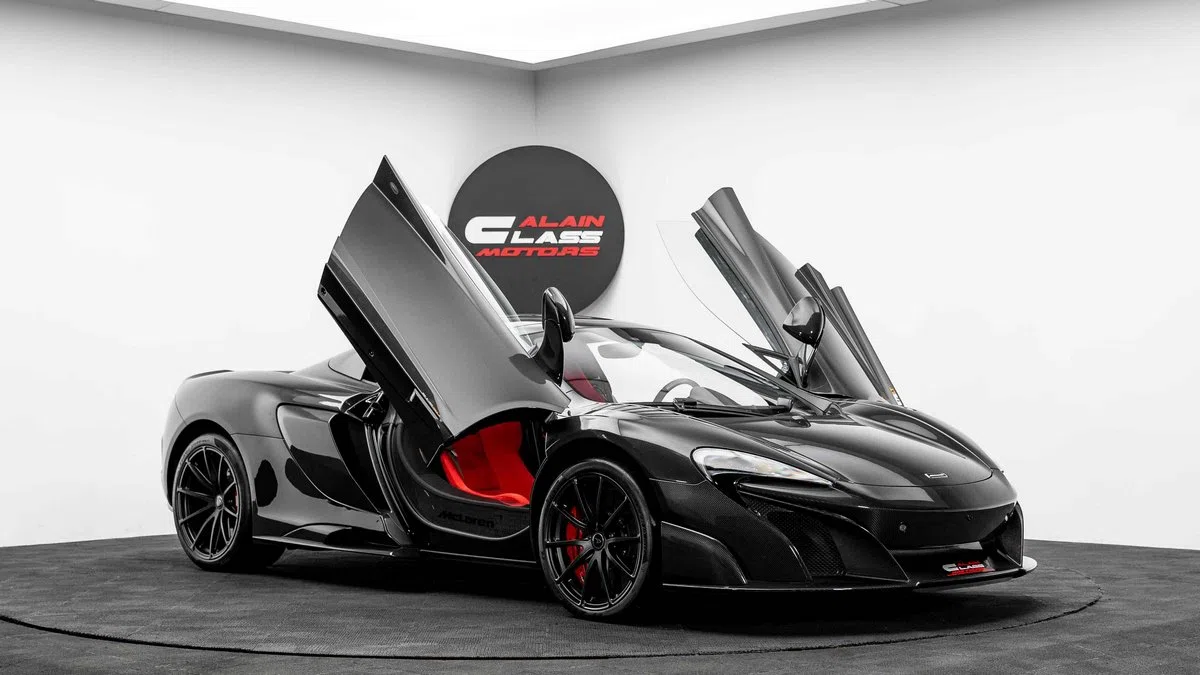 2017 McLaren 675LT Spider for sale, exterior, Exposed Carbon Fiber