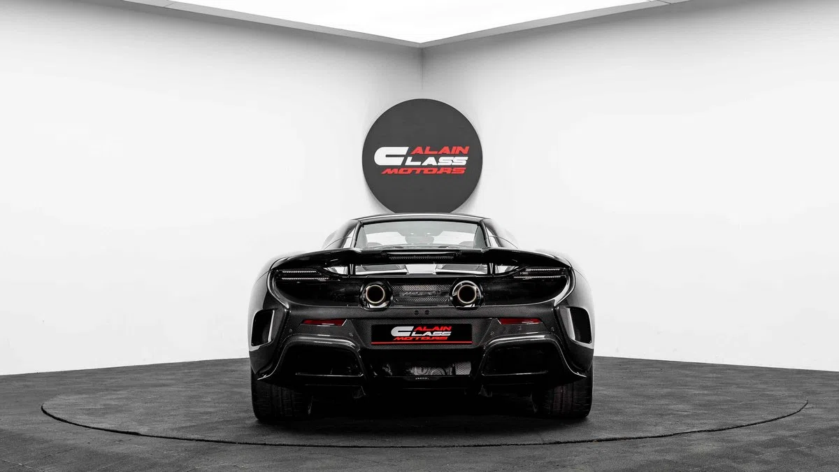 2017 McLaren 675LT Spider for sale, exterior, Exposed Carbon Fiber