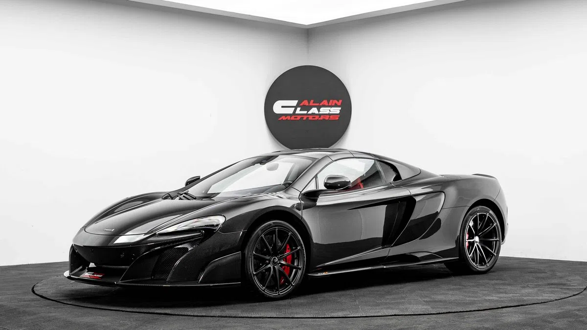2017 McLaren 675LT Spider for sale, exterior, Exposed Carbon Fiber