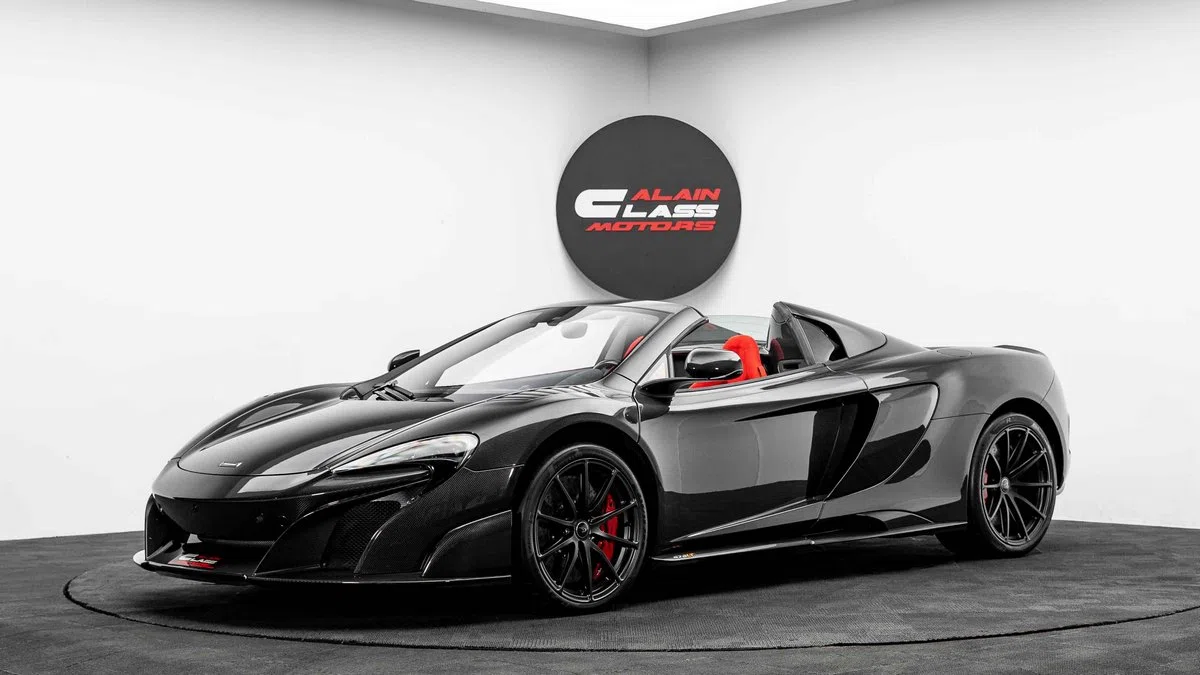 2017 McLaren 675LT Spider for sale, exterior, Exposed Carbon Fiber