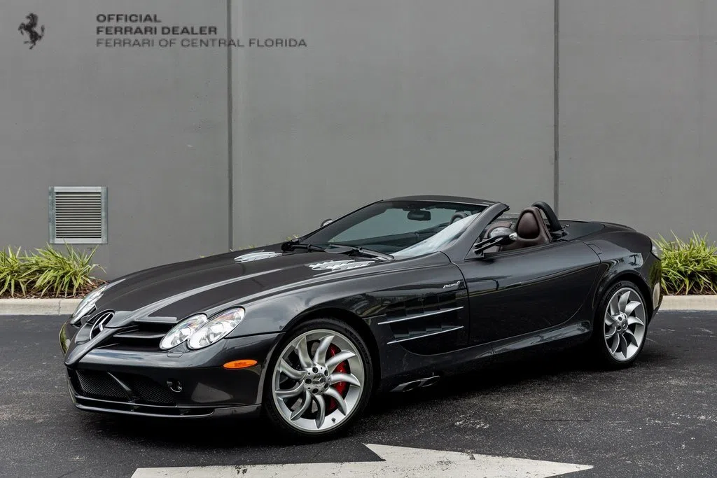 2008 Mercedes-Benz SLR McLaren for sale, exterior, Metallic Grey
