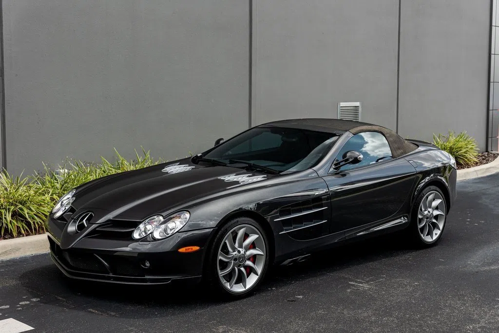 2008 Mercedes-Benz SLR McLaren for sale, exterior, Metallic Grey