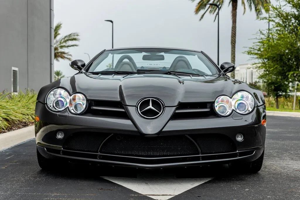 2008 Mercedes-Benz SLR McLaren for sale, exterior, Metallic Grey