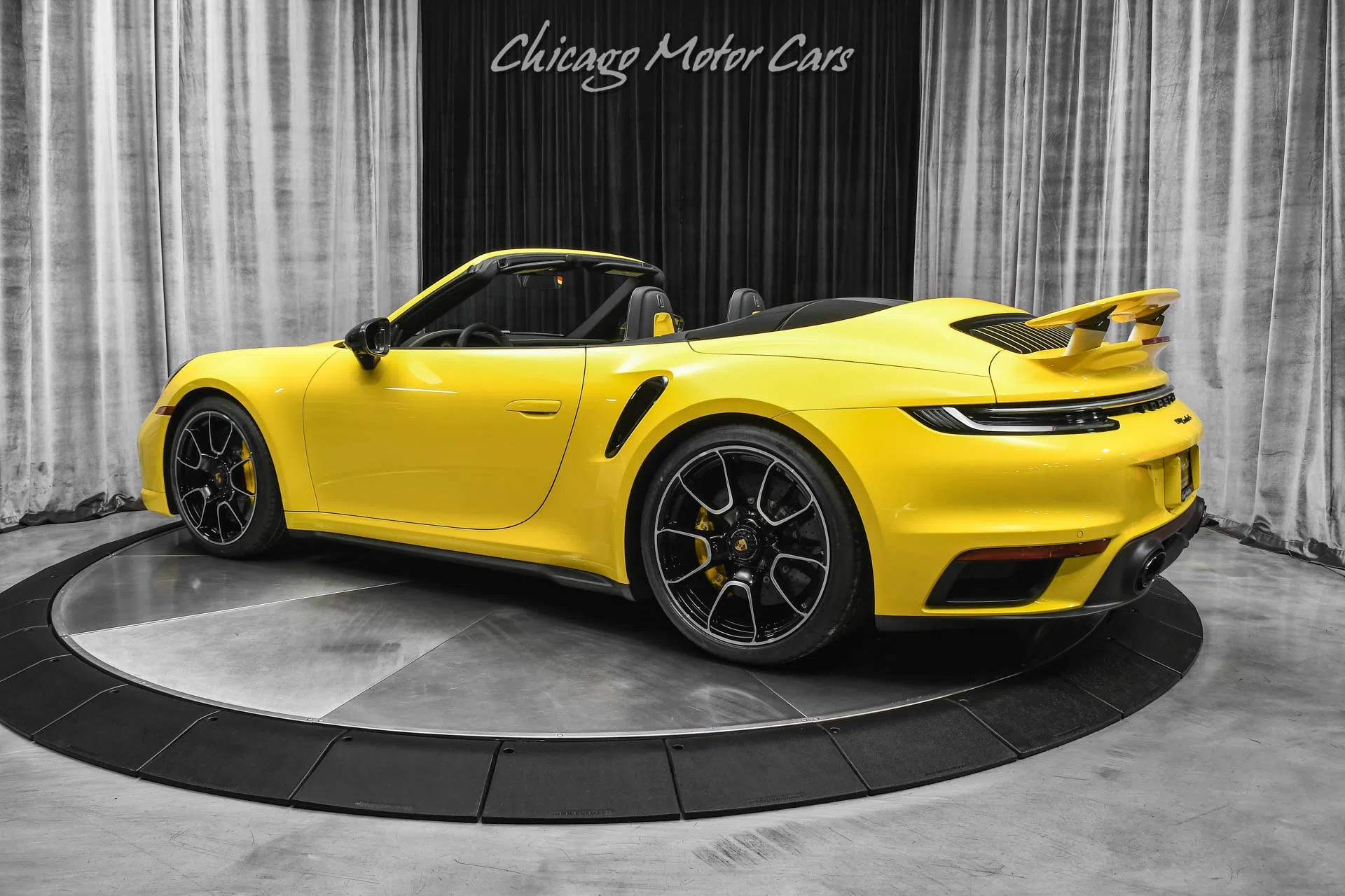 2023 Porsche 911 Turbo S Cabriolet for sale, exterior, Racing Yellow