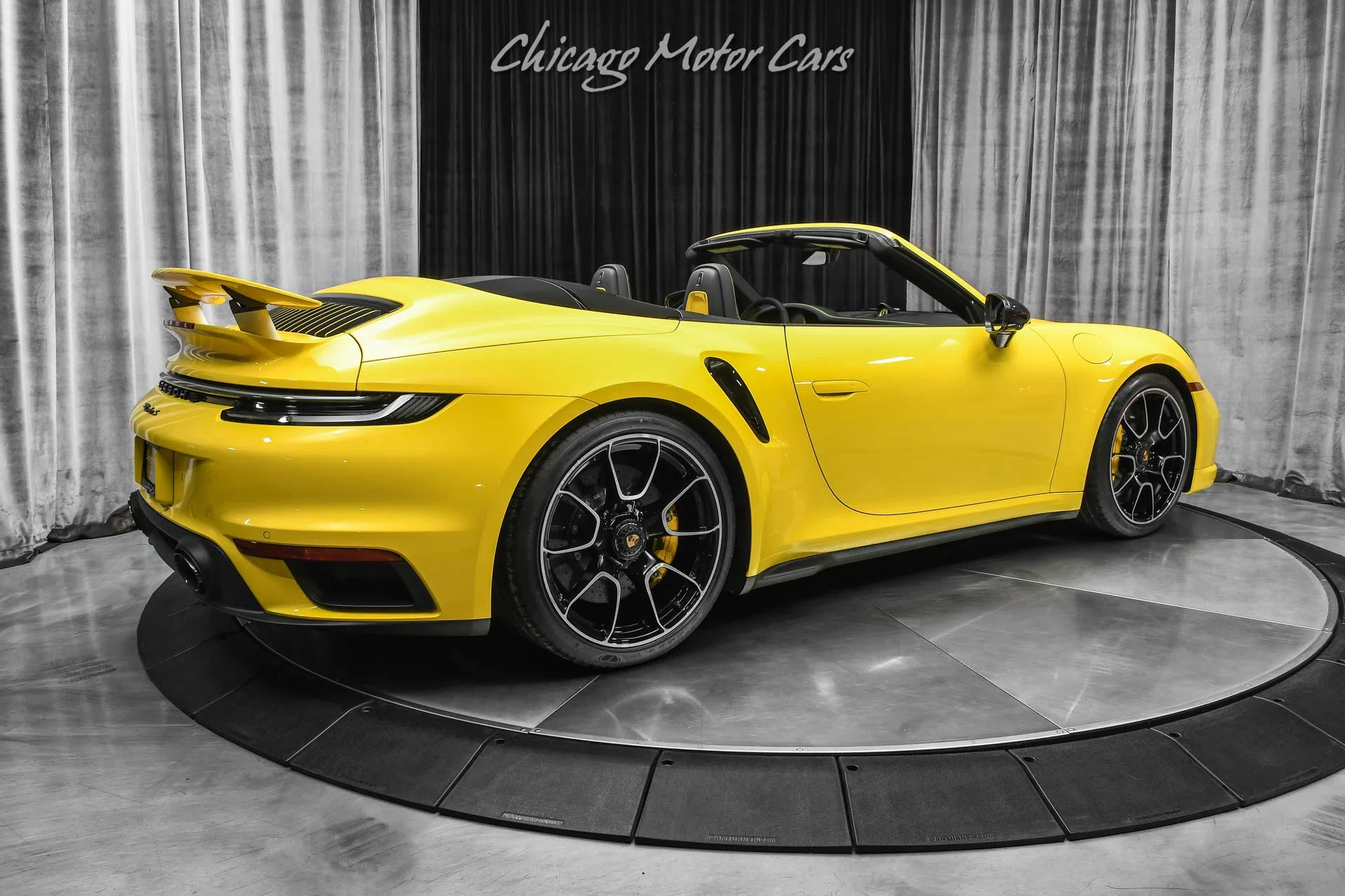2023 Porsche 911 Turbo S Cabriolet for sale, exterior, Racing Yellow