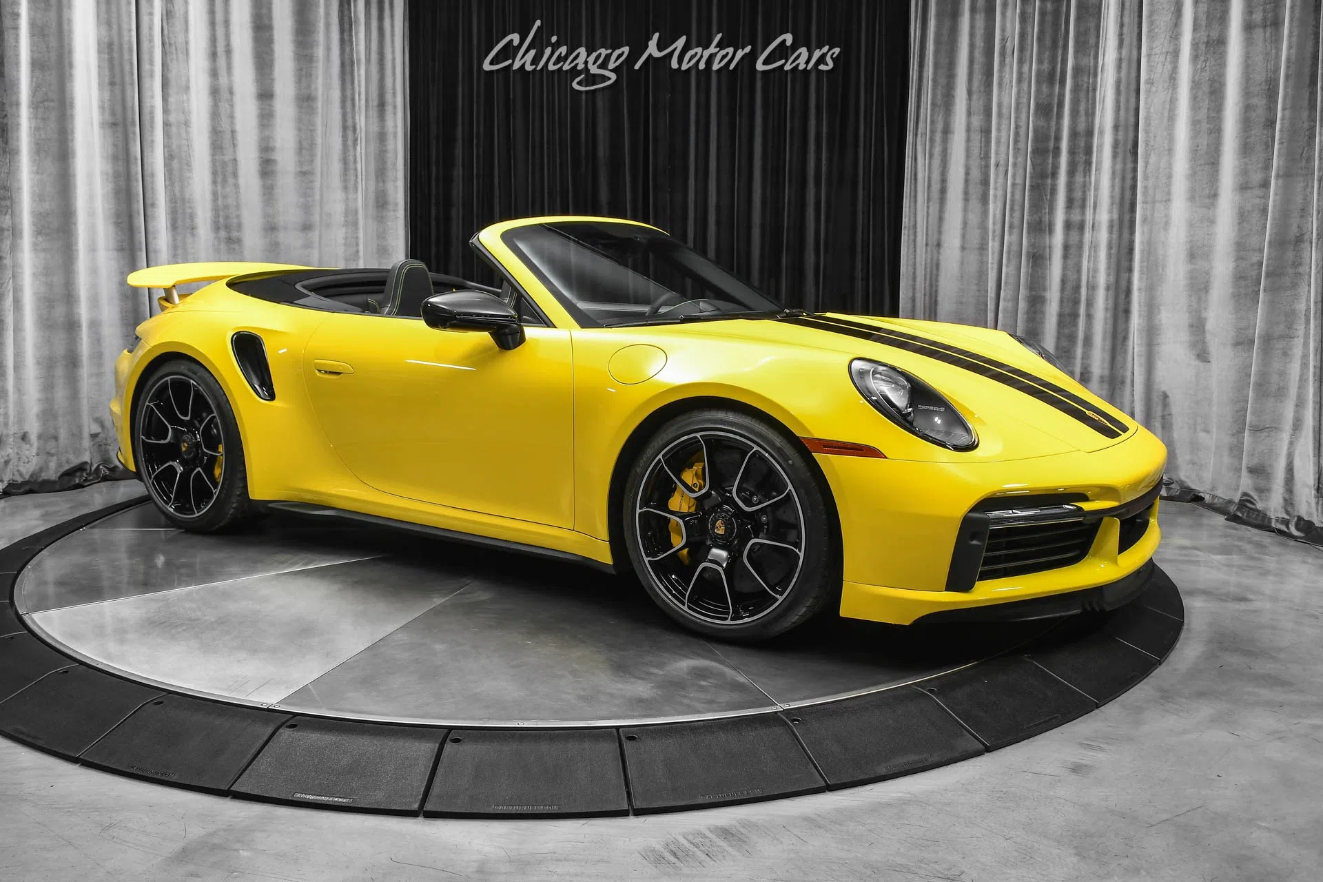 2023 Porsche 911 Turbo S Cabriolet for sale, exterior, Racing Yellow