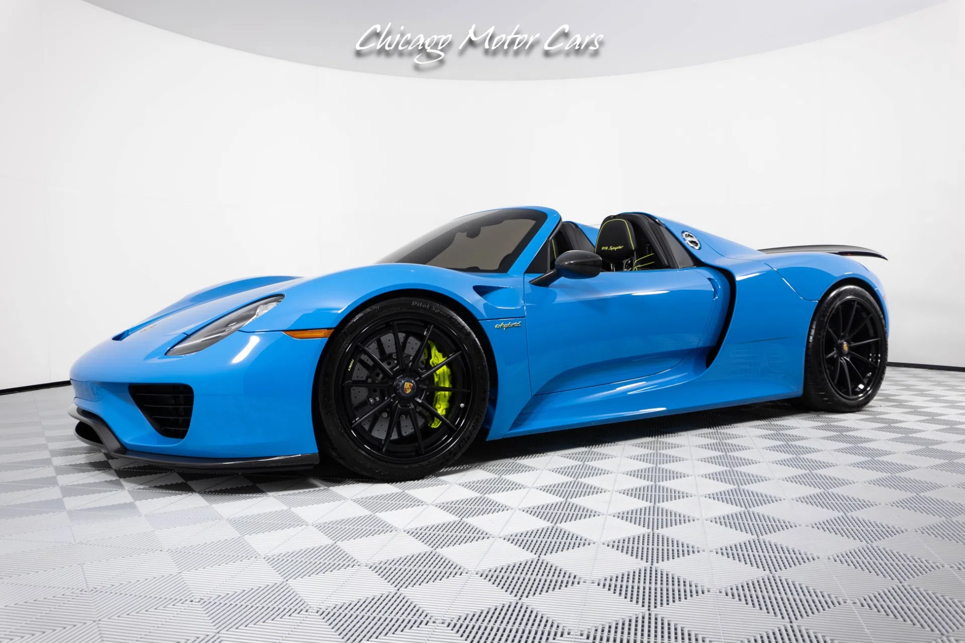 2015 Porsche 918 Spyder for sale, exterior, PTS Mexico Blue