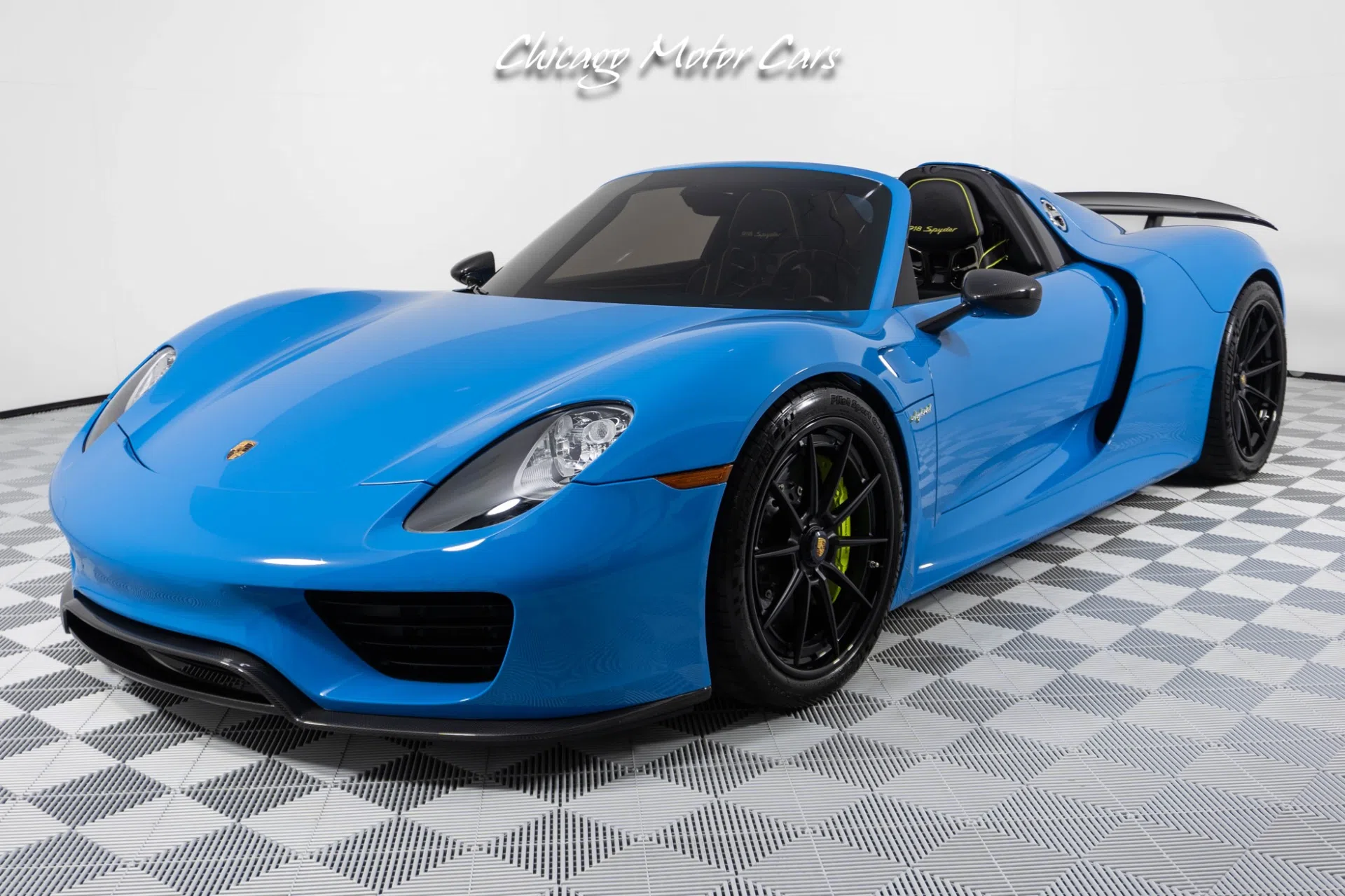 2015 Porsche 918 Spyder for sale, exterior, PTS Mexico Blue