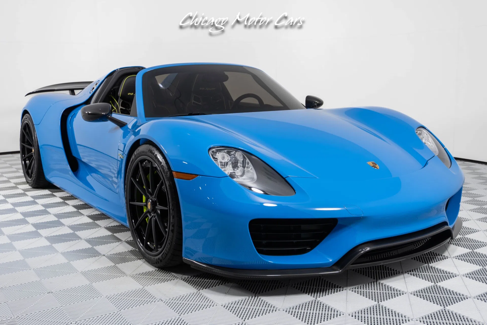 2015 Porsche 918 Spyder for sale, exterior, PTS Mexico Blue