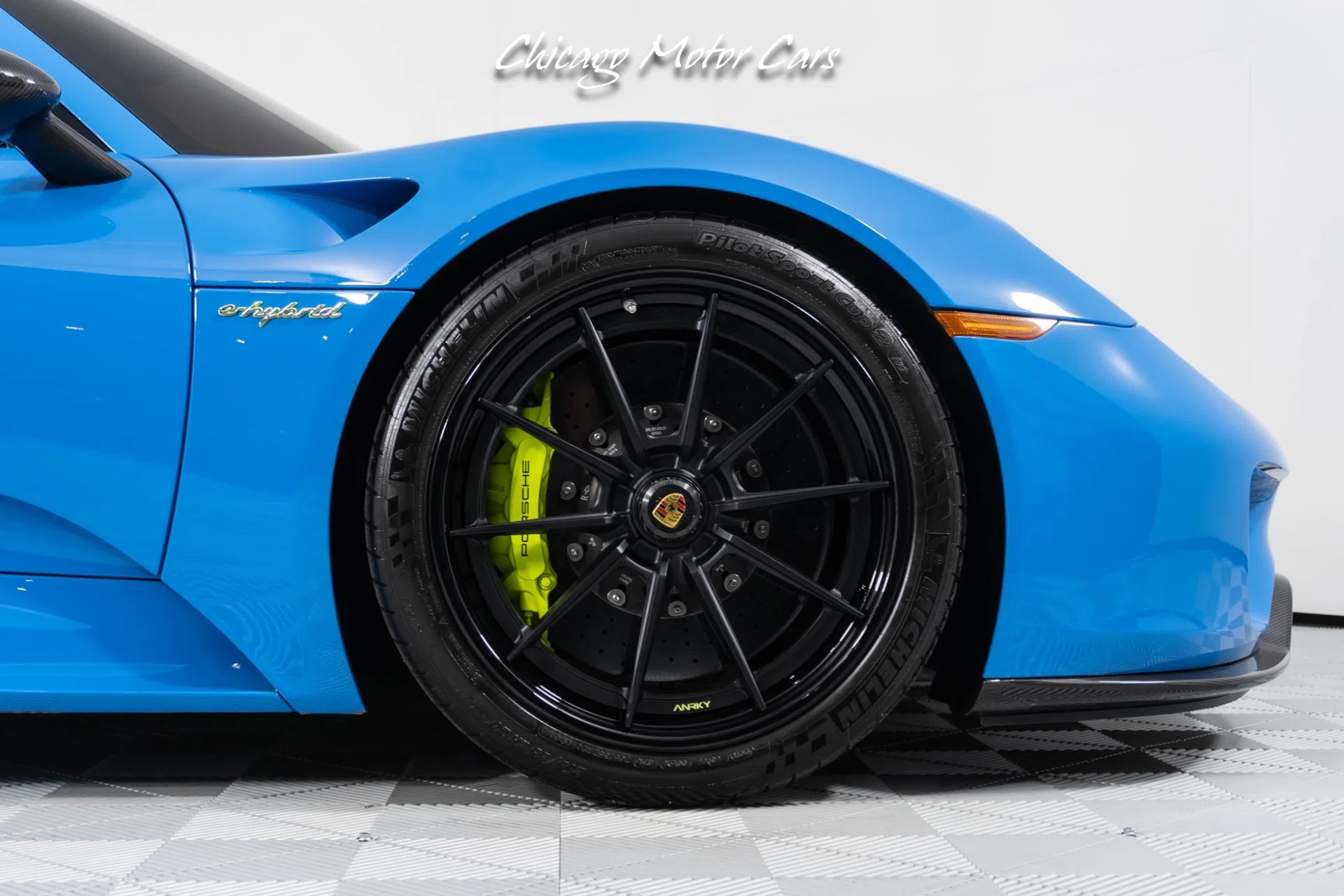 2015 Porsche 918 Spyder for sale, exterior, PTS Mexico Blue