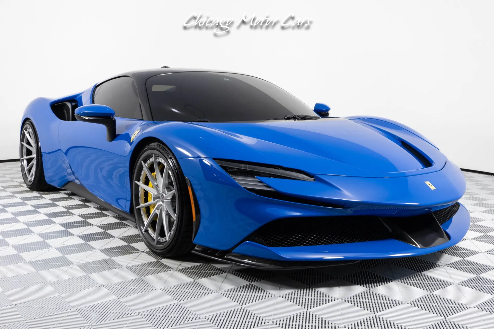2022 Ferrari SF90 Stradale for sale, exterior, Azzurro Dino