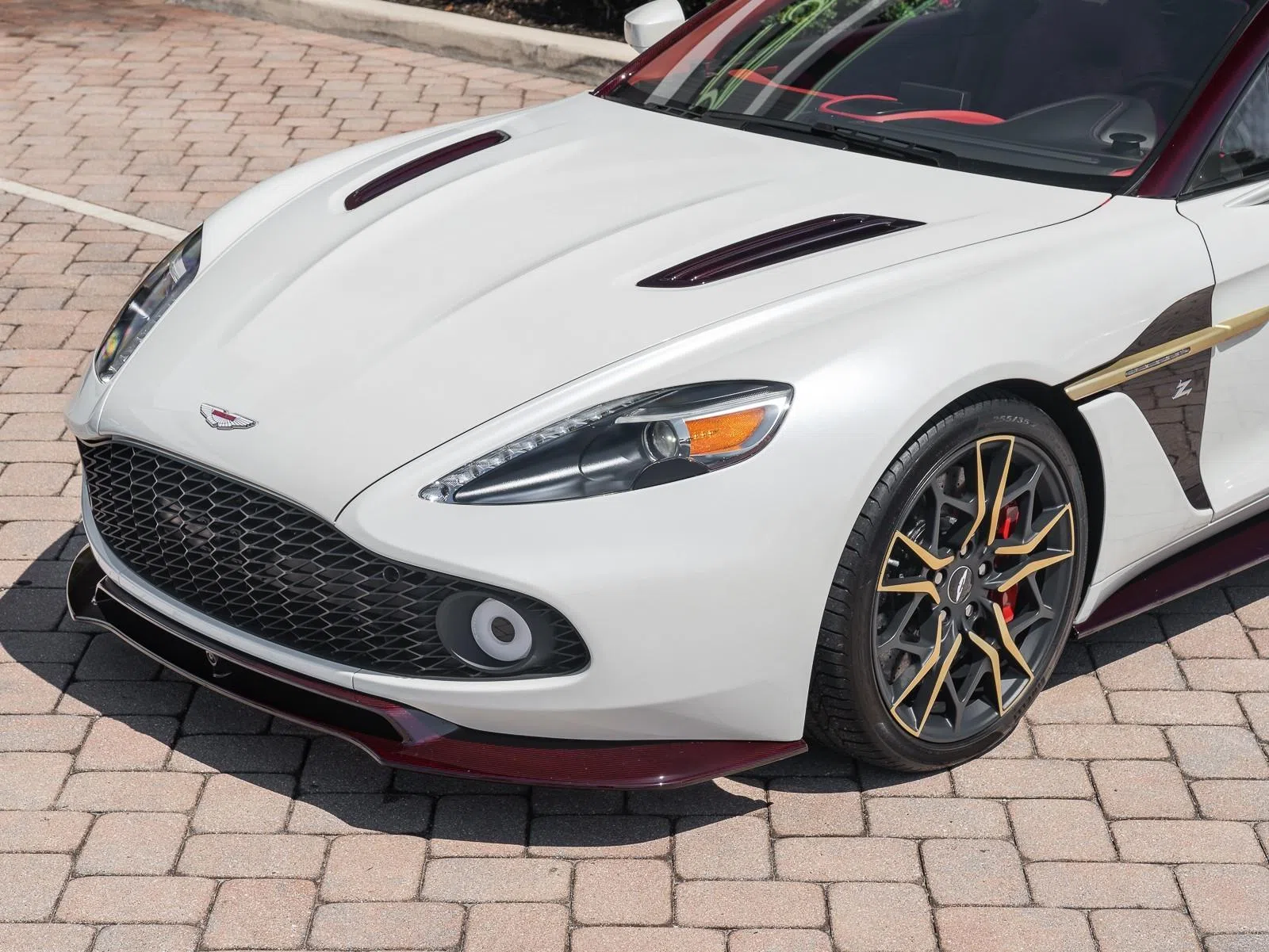 2019 Aston Martin Vanquish Zagato for sale, exterior, Morning Frost White