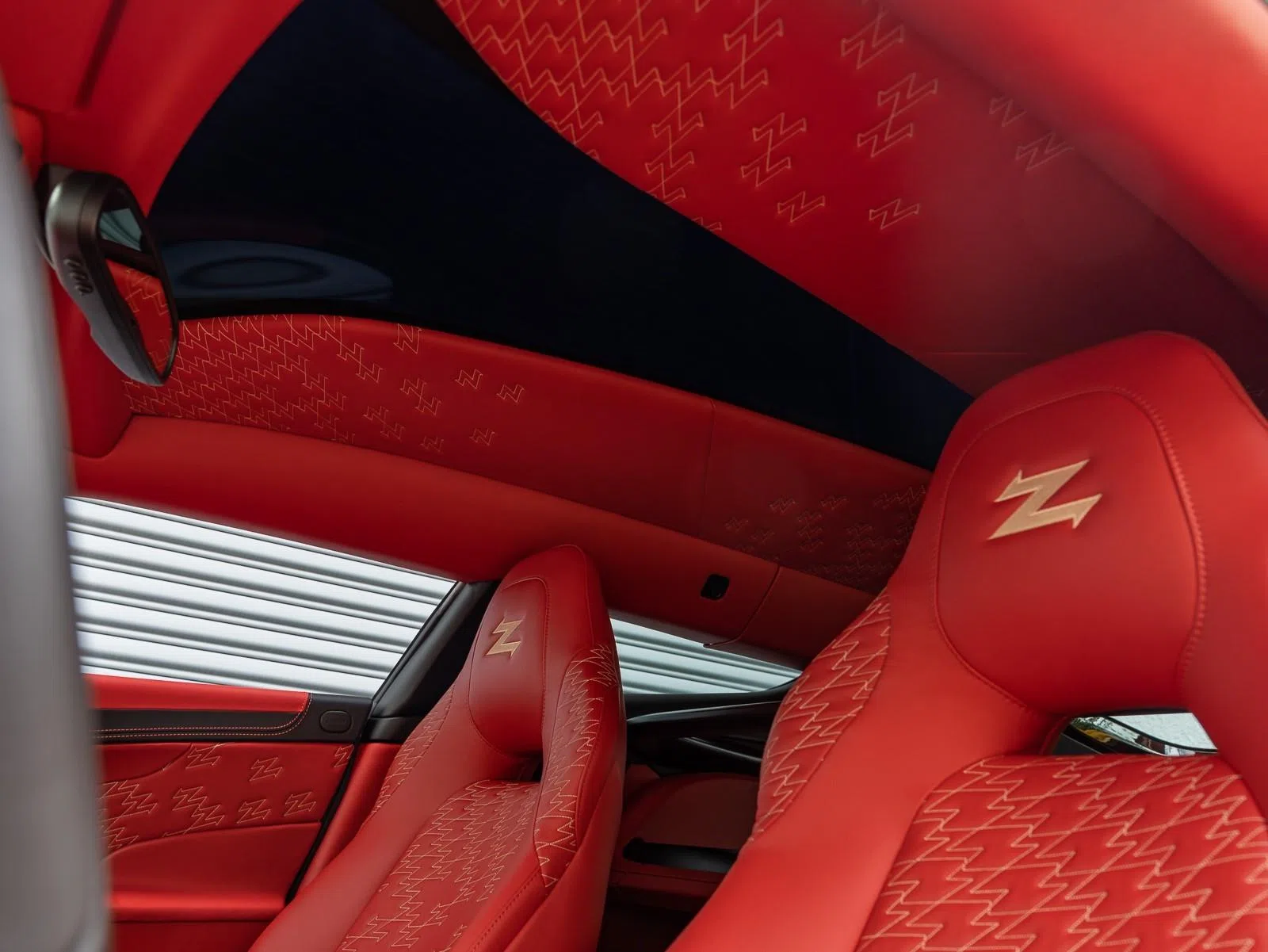2019 Aston Martin Vanquish Zagato interior, seats, Spicy Red