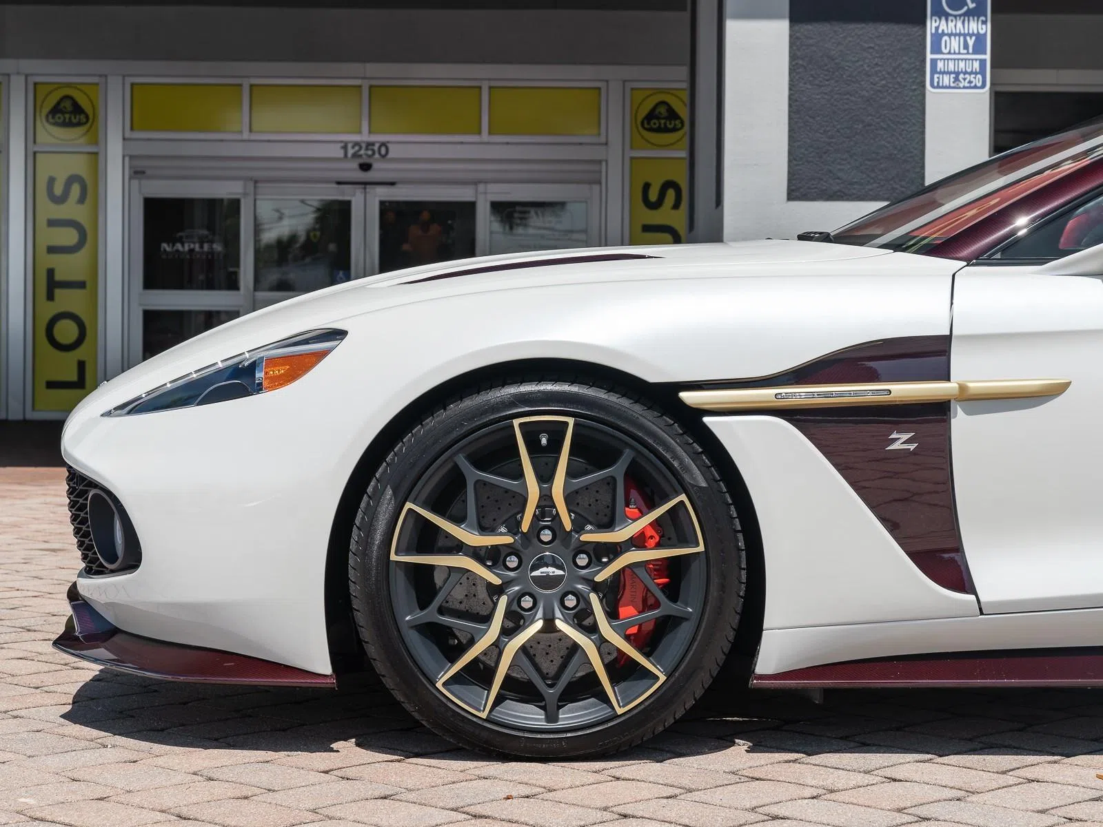 2019 Aston Martin Vanquish Zagato for sale, exterior, Morning Frost White