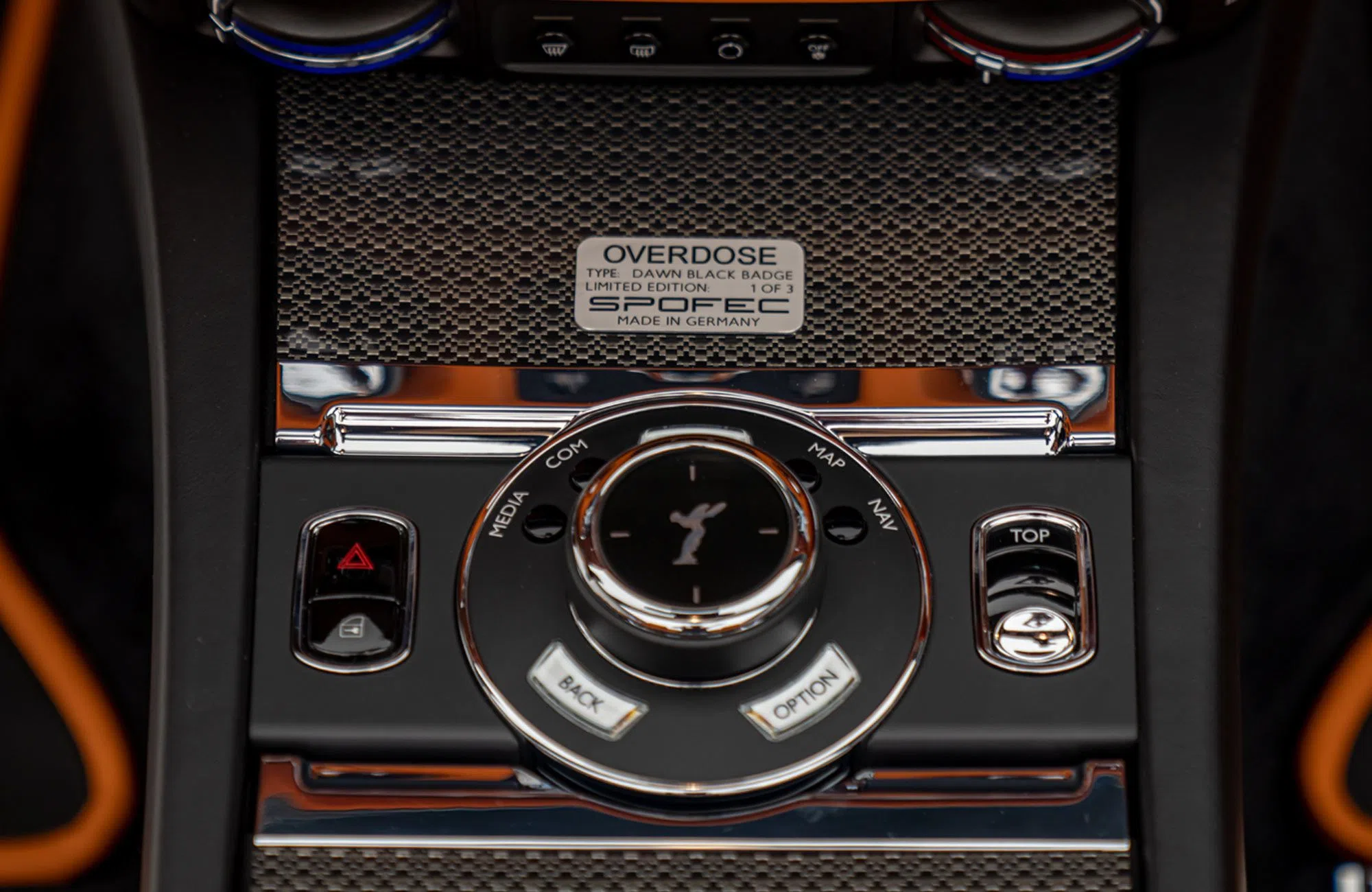2021 Rolls-Royce Dawn Black Badge NOVITEC Limited Edition interior