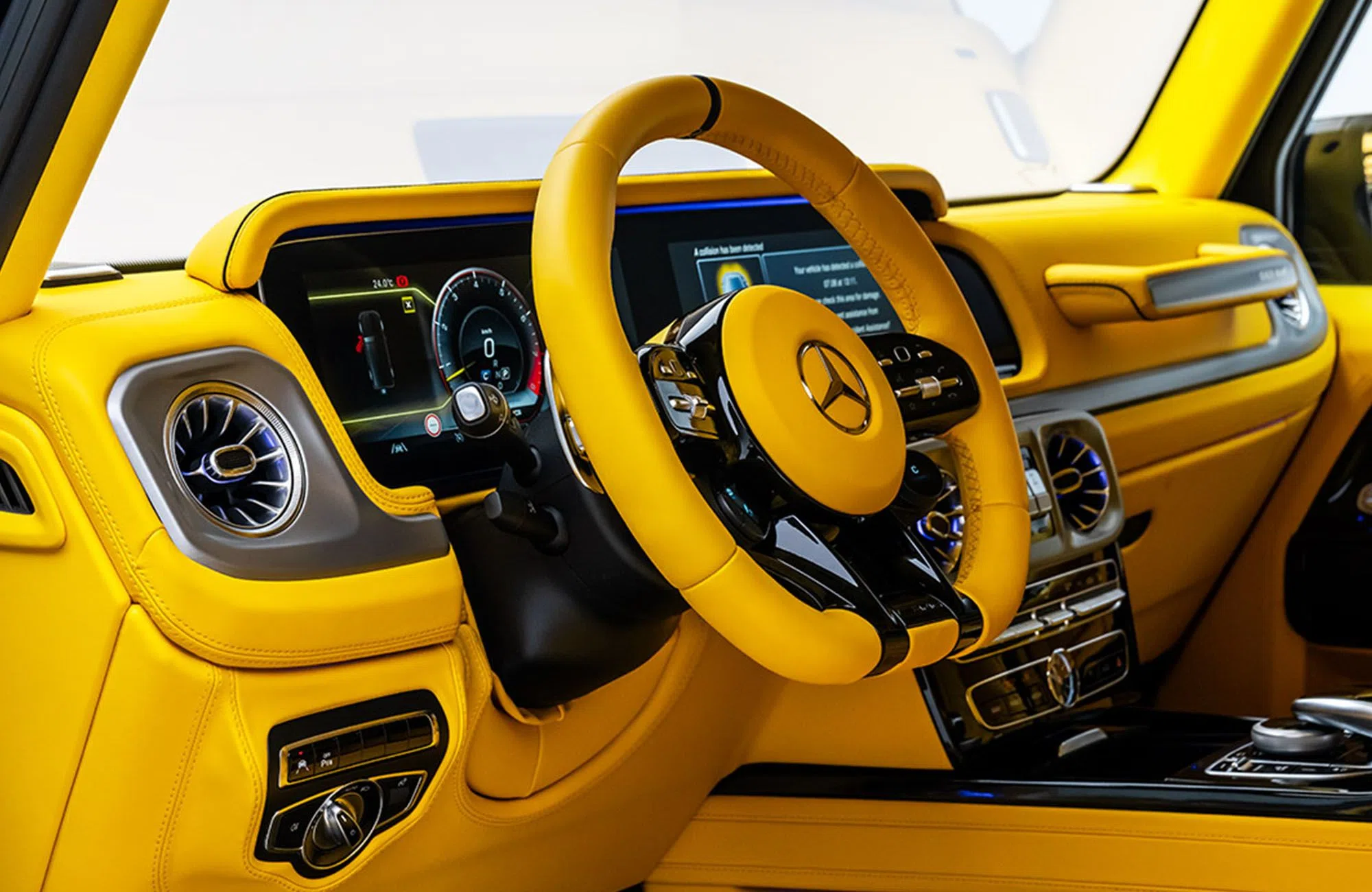 2023 BRABUS G 800 4x4² interior, dashboard