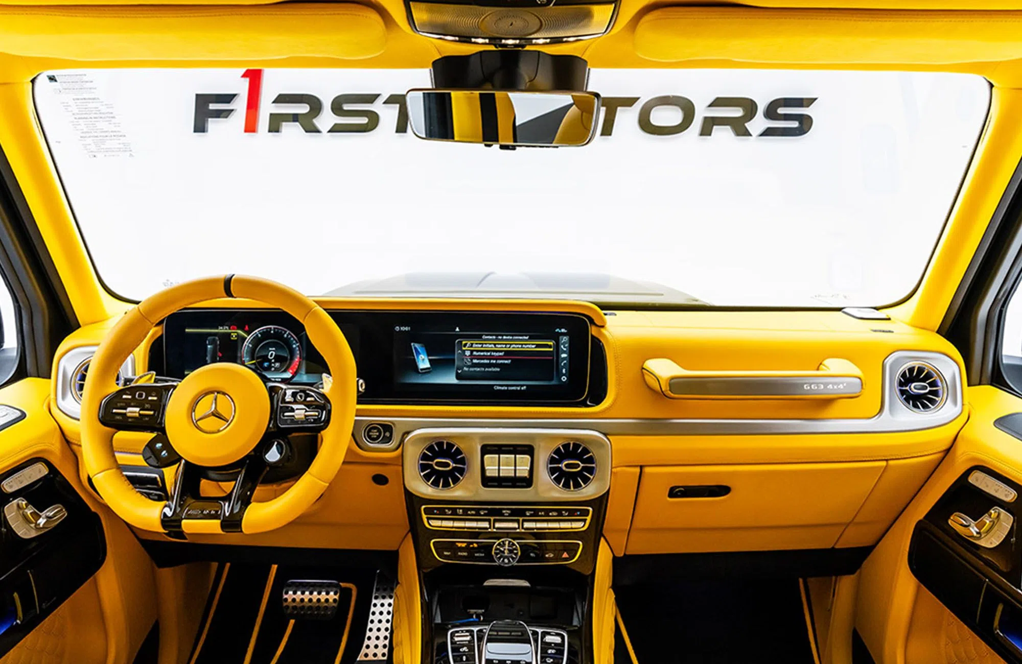 2023 BRABUS G 800 4x4² interior, dashboard