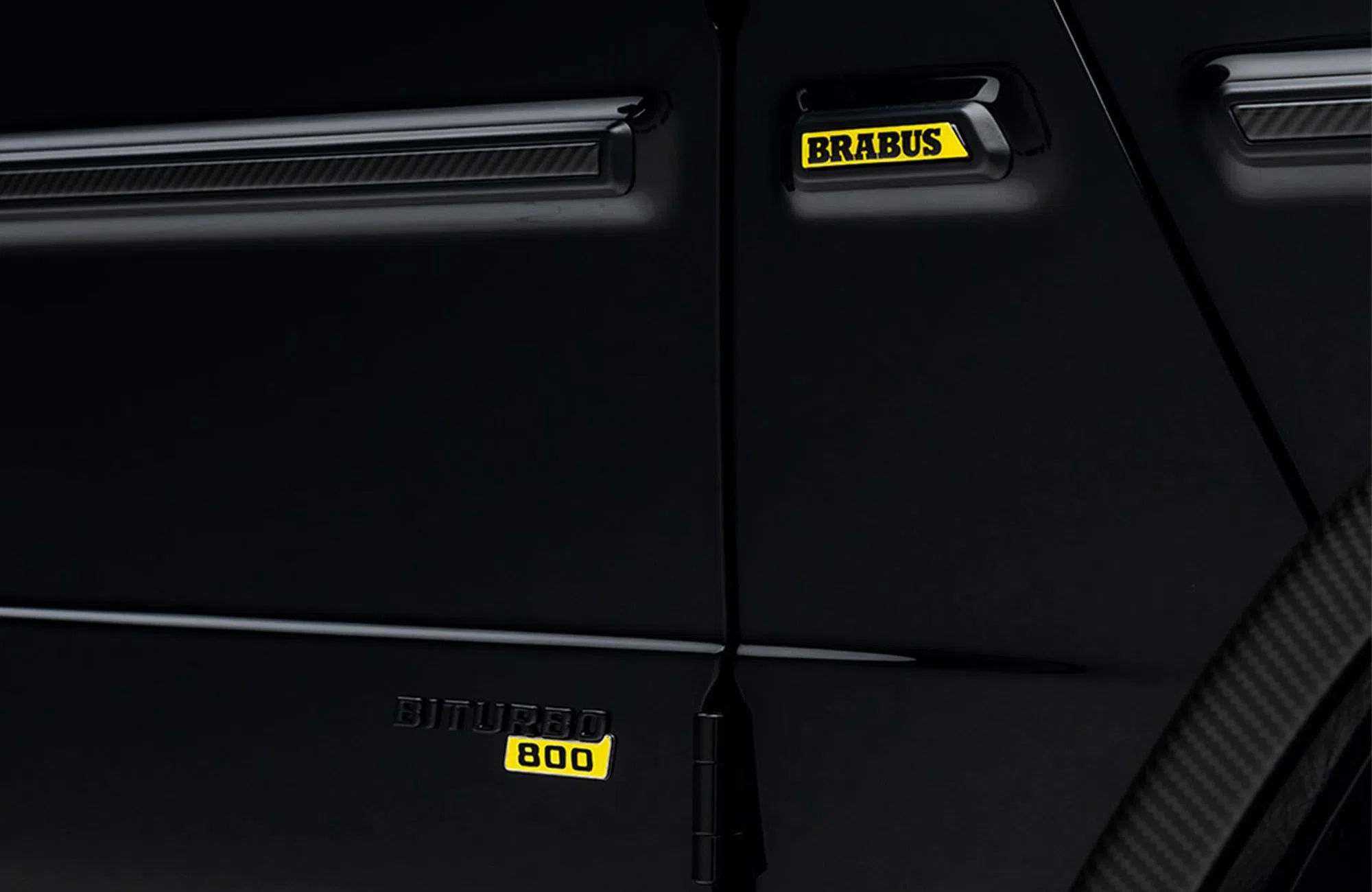 2023 BRABUS G 800 4x4² interior, door sill