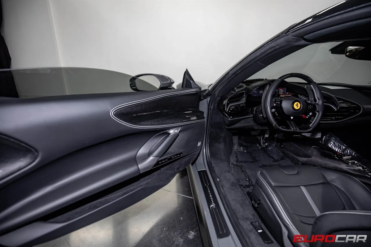 2023 Ferrari SF90 Assetto Fiorano interior, door panel