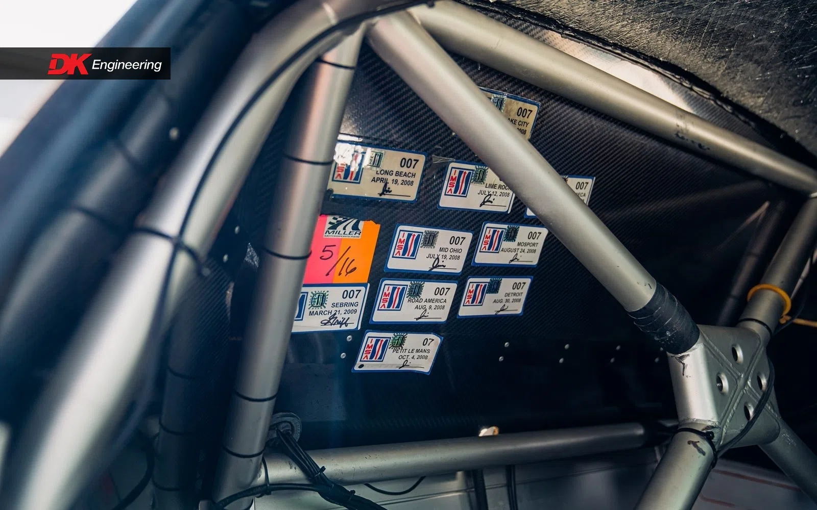 2008 Aston Martin Vantage GT2 interior