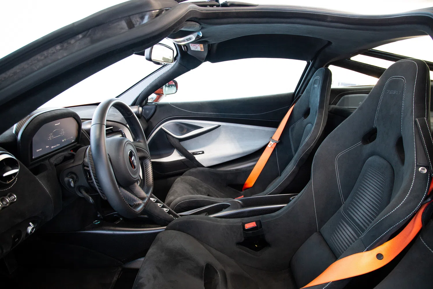 2021 McLaren 765LT interior